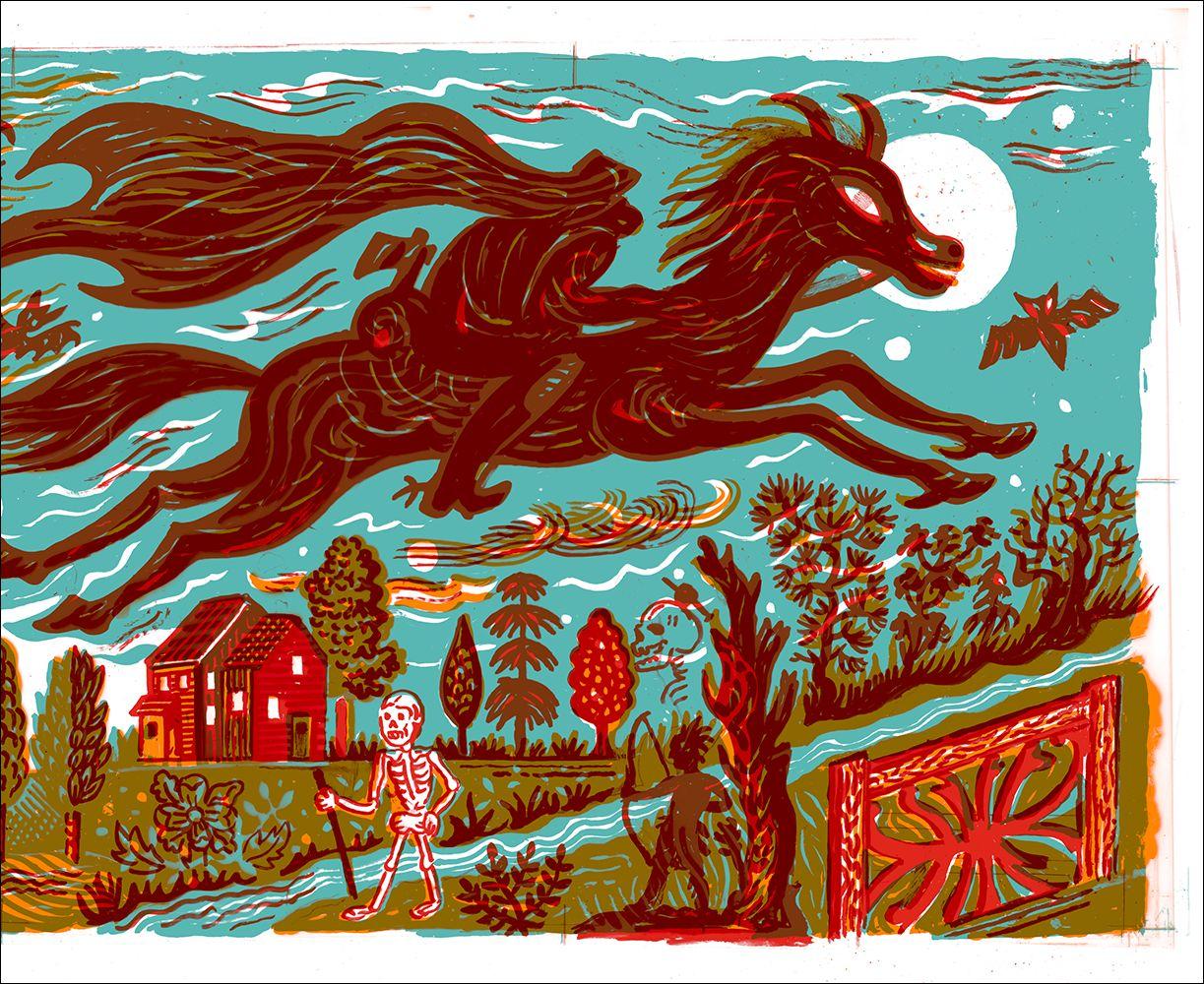 Beispielinhalt (Bild) Die Sage von Sleepy Hollow