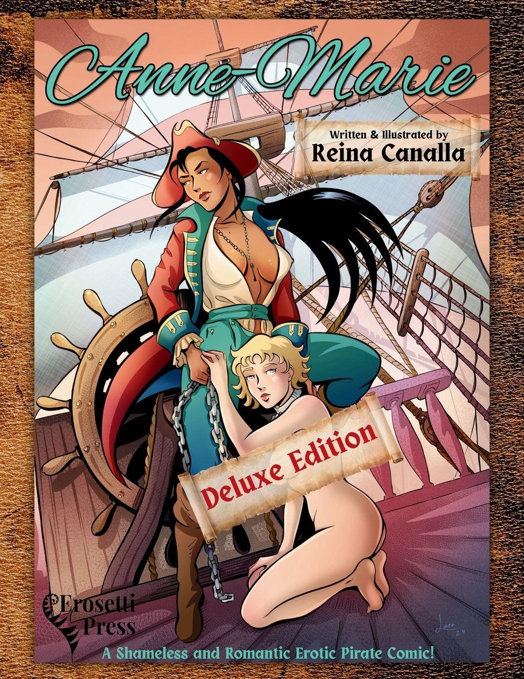 Vorderes Coverbild Anne-Marie, A Shameless and Romantic Erotic Pirate Comic!
