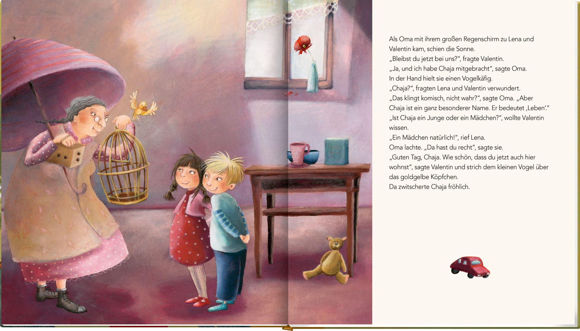 Beispielinhalt (Bild) Ein Himmel für Oma