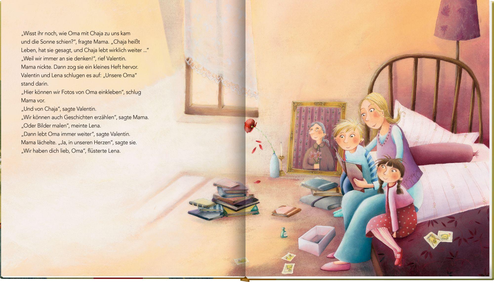 Beispielinhalt (Bild) Ein Himmel für Oma