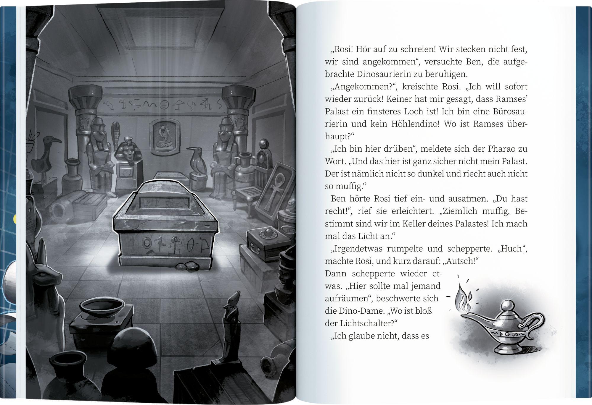 Beispielinhalt (Bild) Die Zeitreise-Chaoten (Bd. 1)