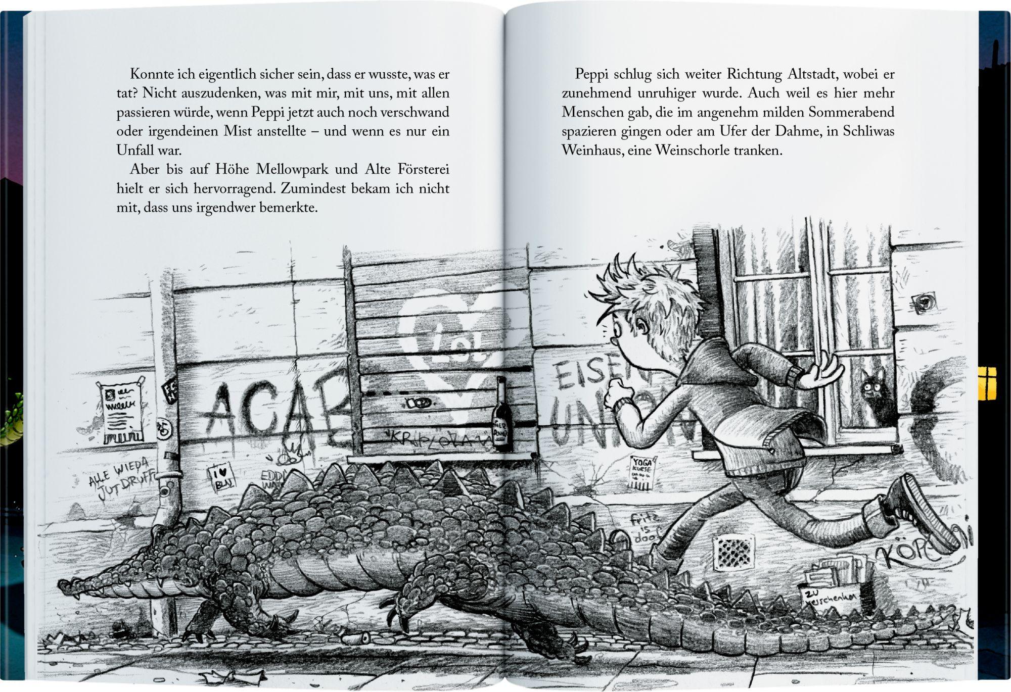 Beispielinhalt (Bild) Die Finstersteins (Bd. 3)