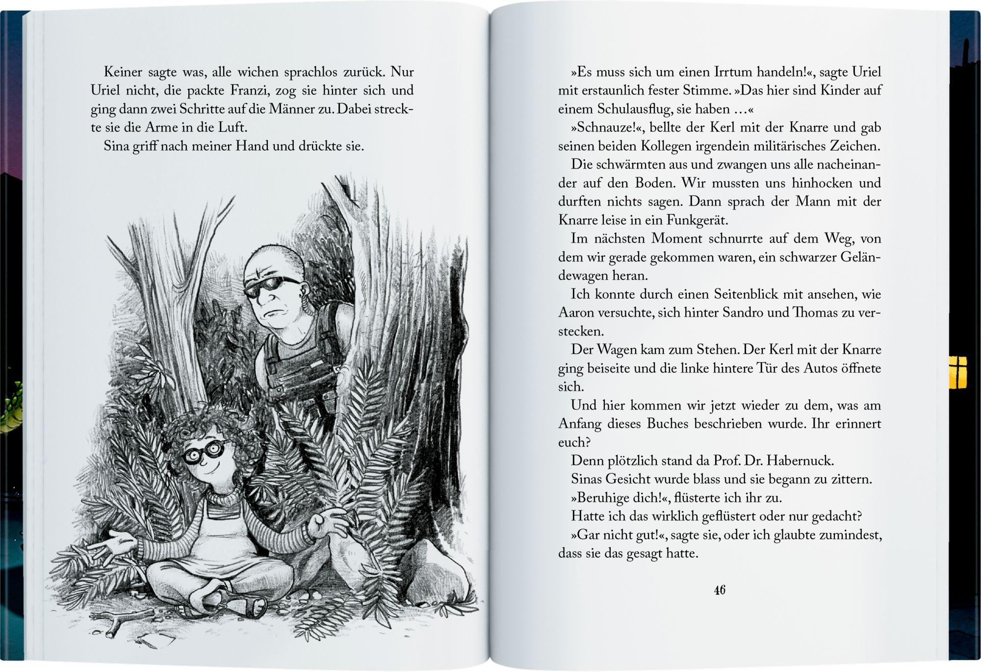 Beispielinhalt (Bild) Die Finstersteins (Bd. 3)