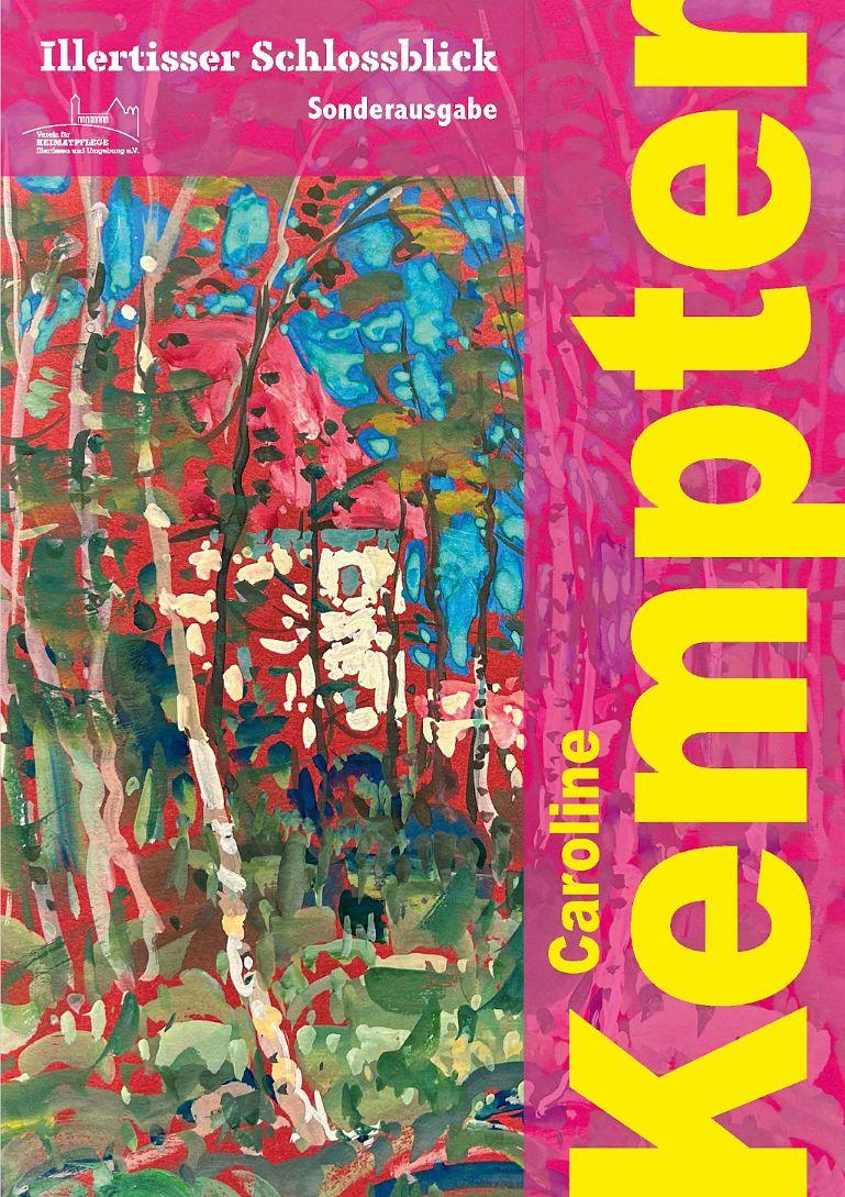 Vorderes Coverbild Caroline Kempter. Malerin