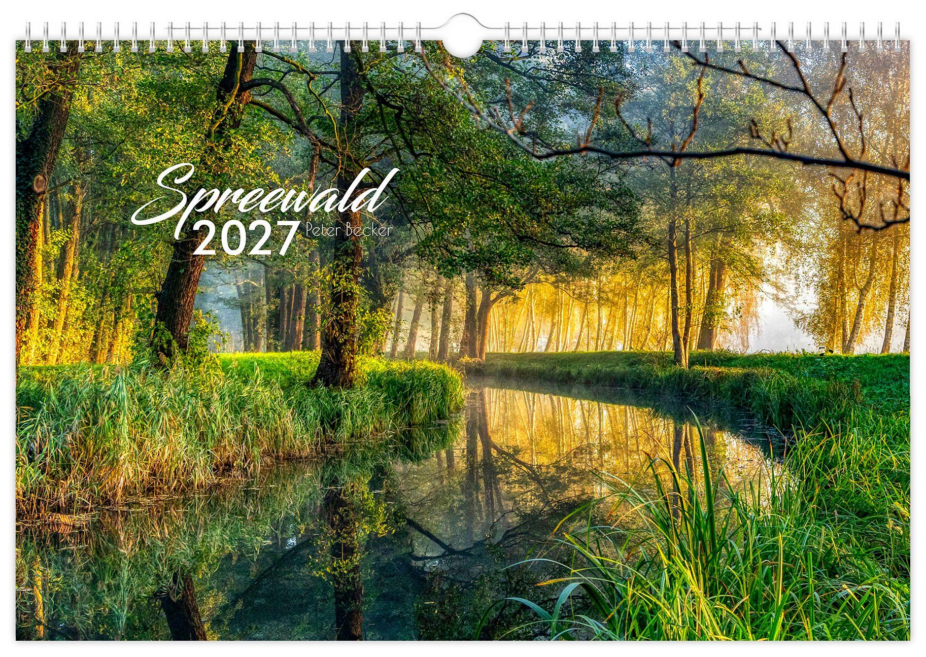 Vorderes Coverbild Kalender Spreewald 2027