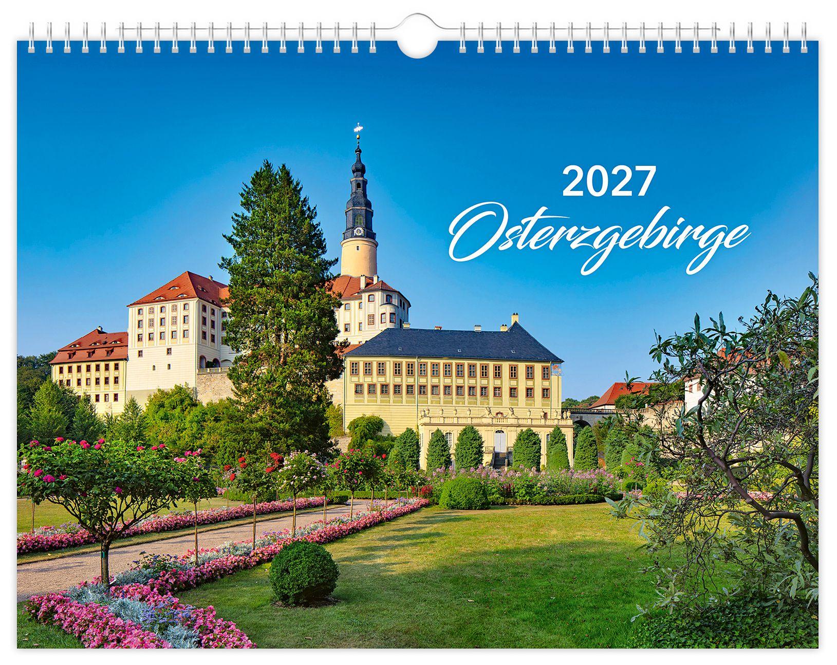 Vorderes Coverbild Kalender Osterzgebirge 2027