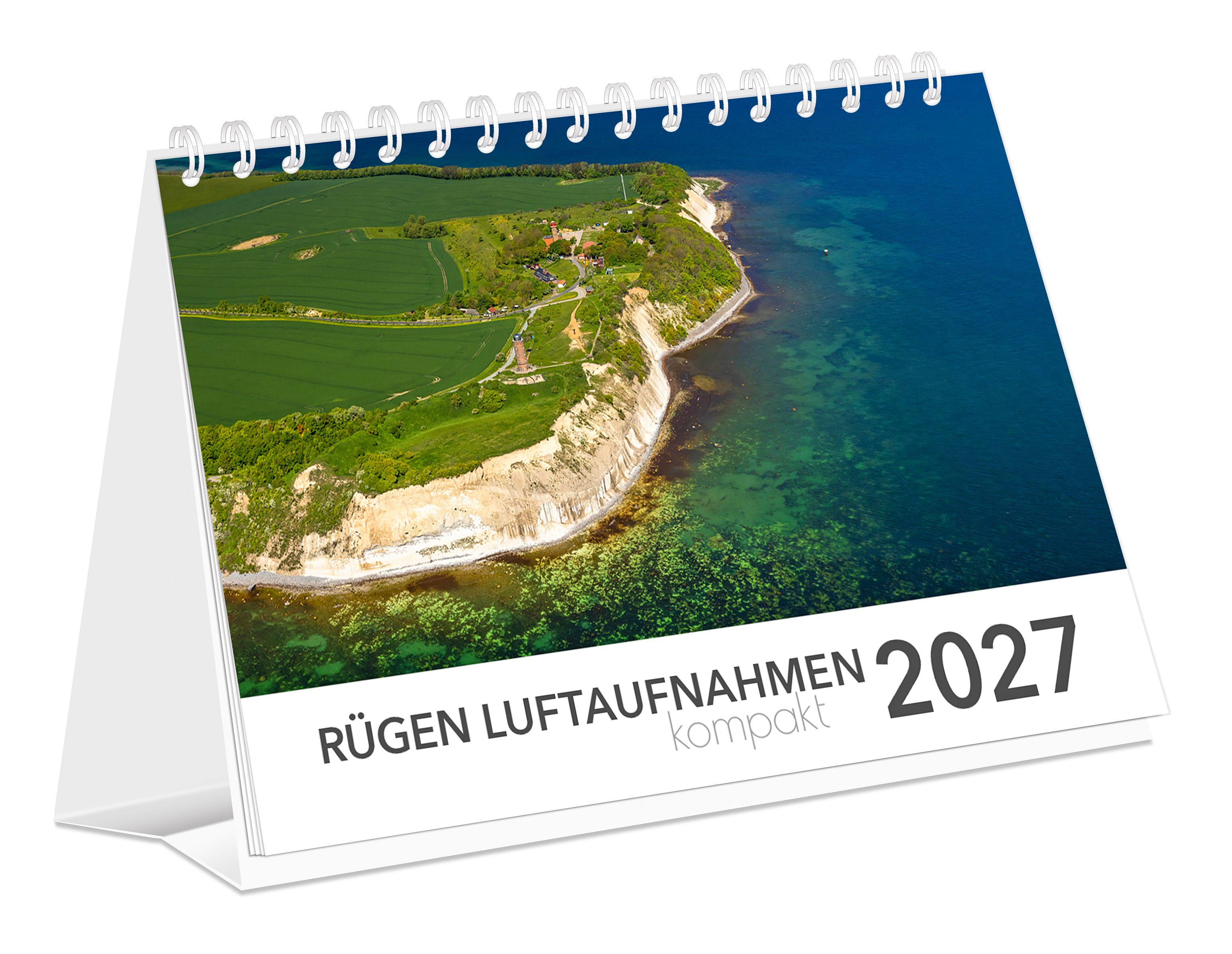 Vorderes Coverbild Kalender Rügen Luftaufnahmen kompakt 2027