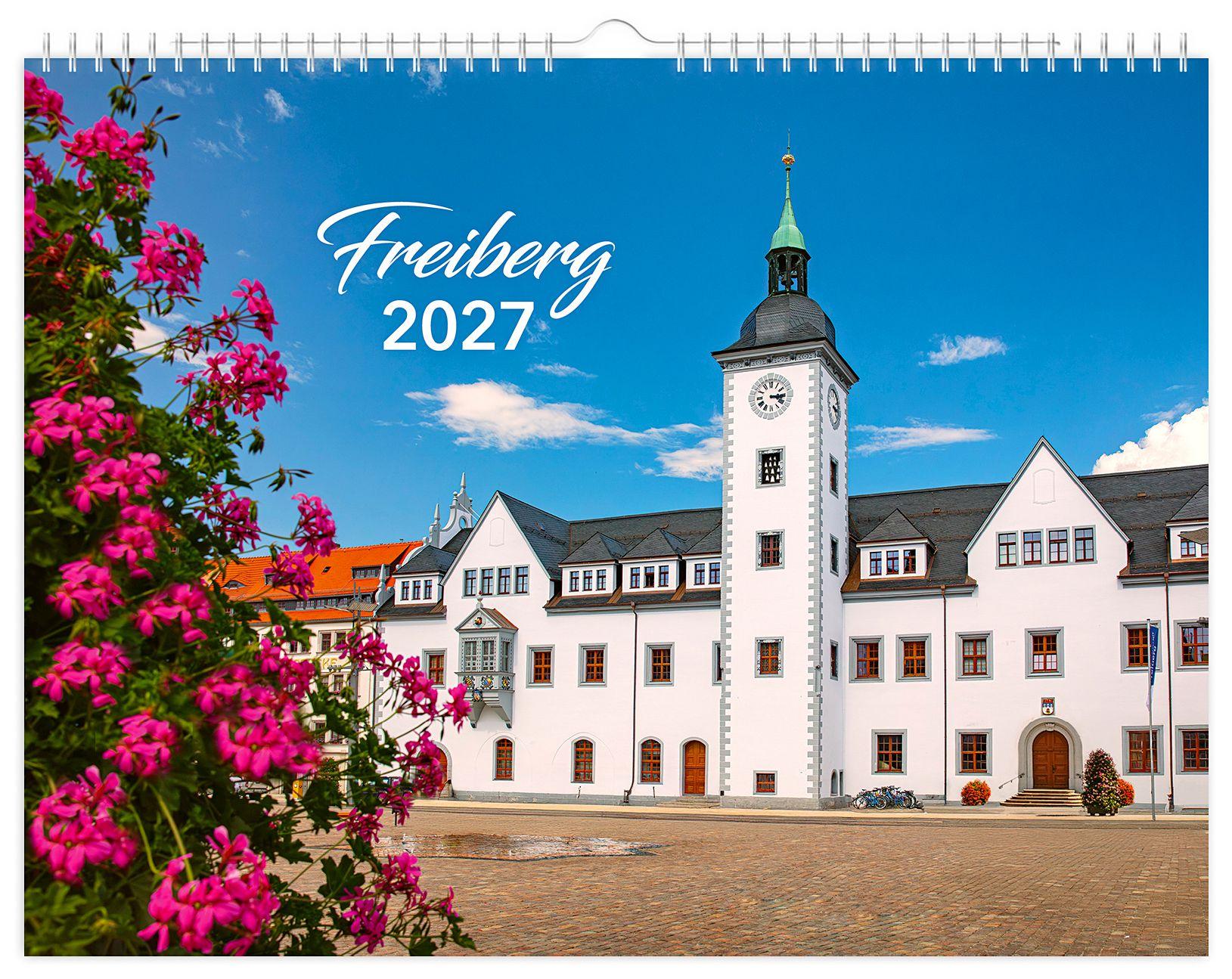 Vorderes Coverbild Kalender Freiberg 2027