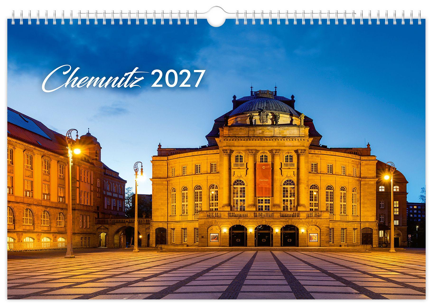 Vorderes Coverbild Kalender Chemnitz 2027