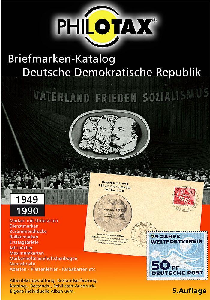 Vorderes Coverbild DDR spezial Briefmarken-Katalog 5.Auflage