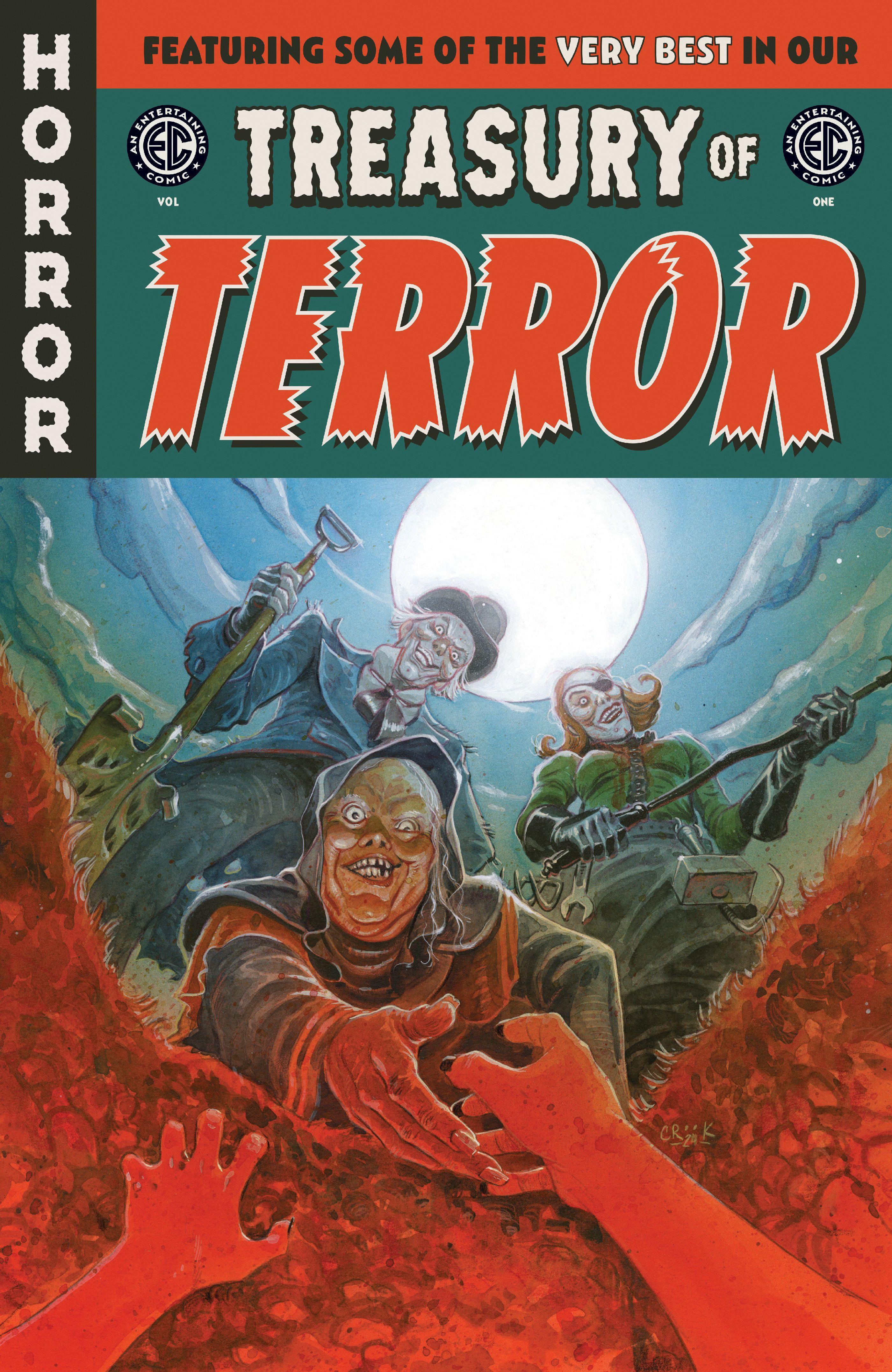 Vorderes Coverbild The EC Comics Treasury of Terror Vol. 1
