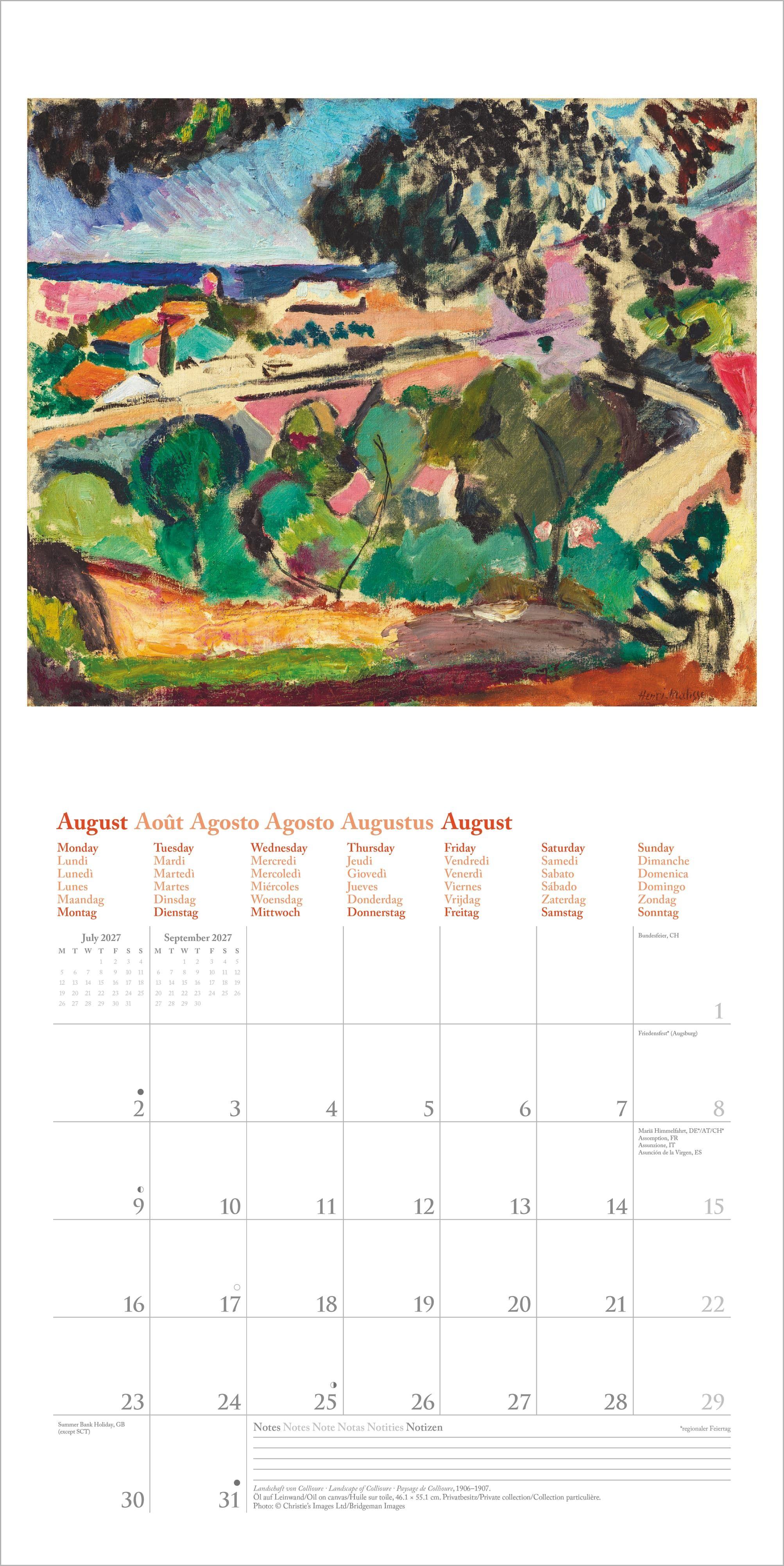 Beispielinhalt (Bild) Henri Matisse 2027