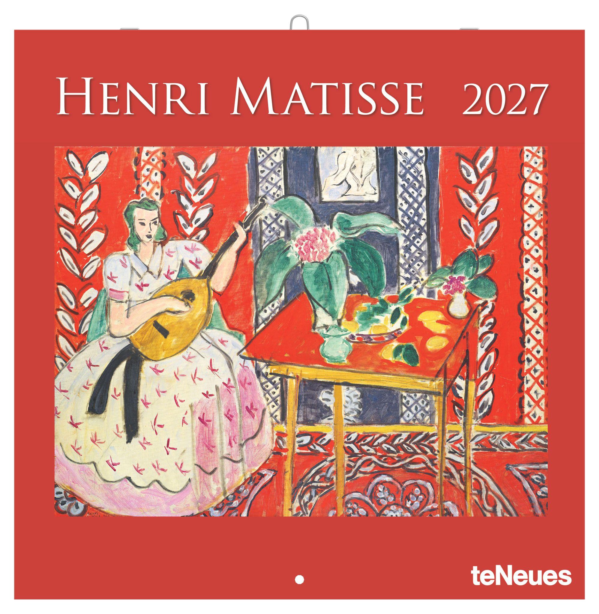 Vorderes Coverbild Henri Matisse 2027