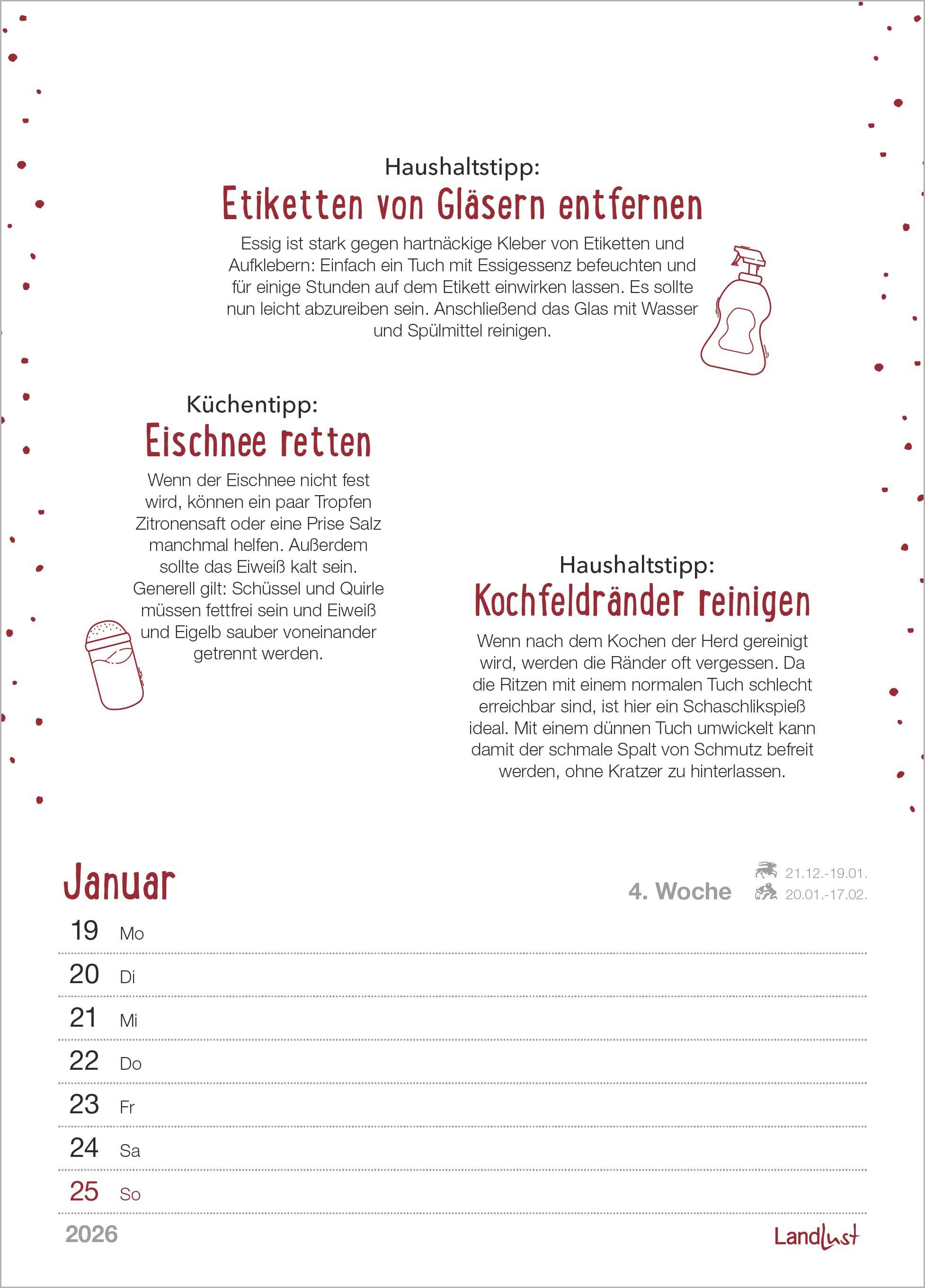 Beispielinhalt (Bild) Einfach hausgemacht 2027