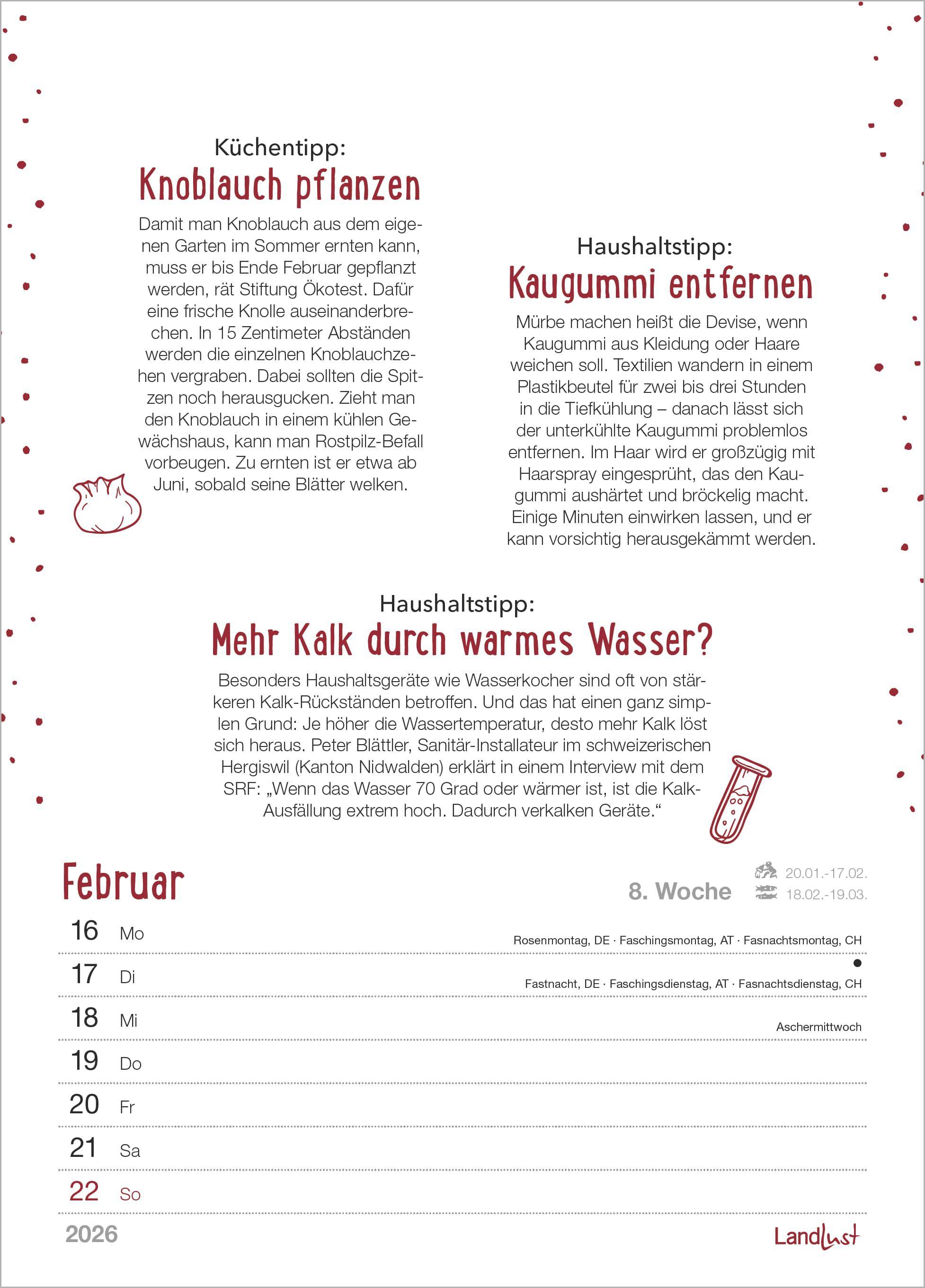 Beispielinhalt (Bild) Einfach hausgemacht 2027