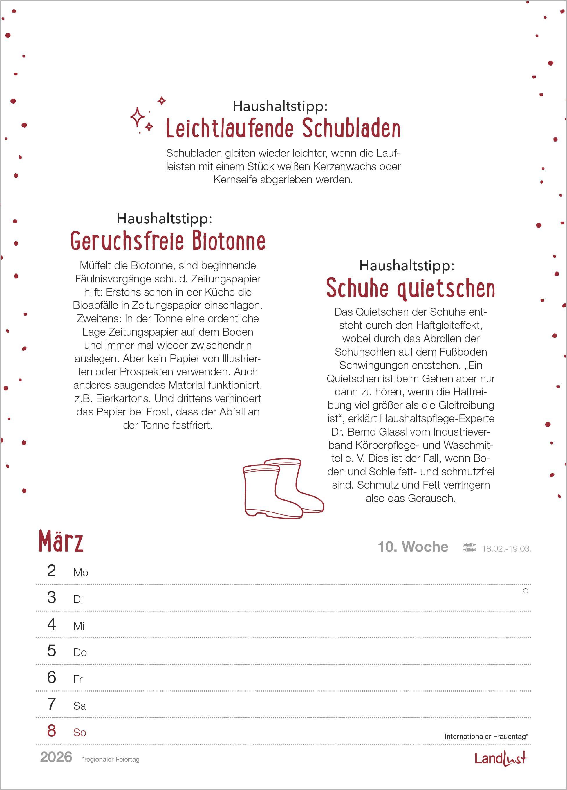 Beispielinhalt (Bild) Einfach hausgemacht 2027