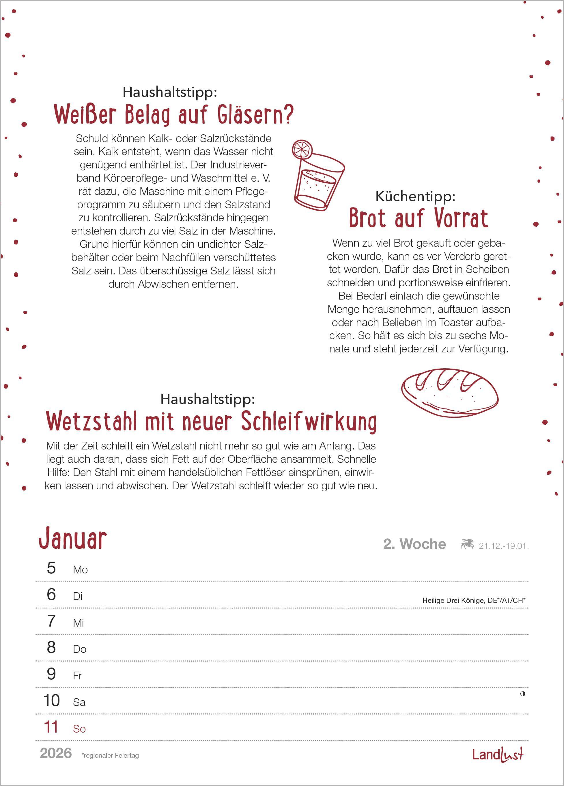 Beispielinhalt (Bild) Einfach hausgemacht 2027