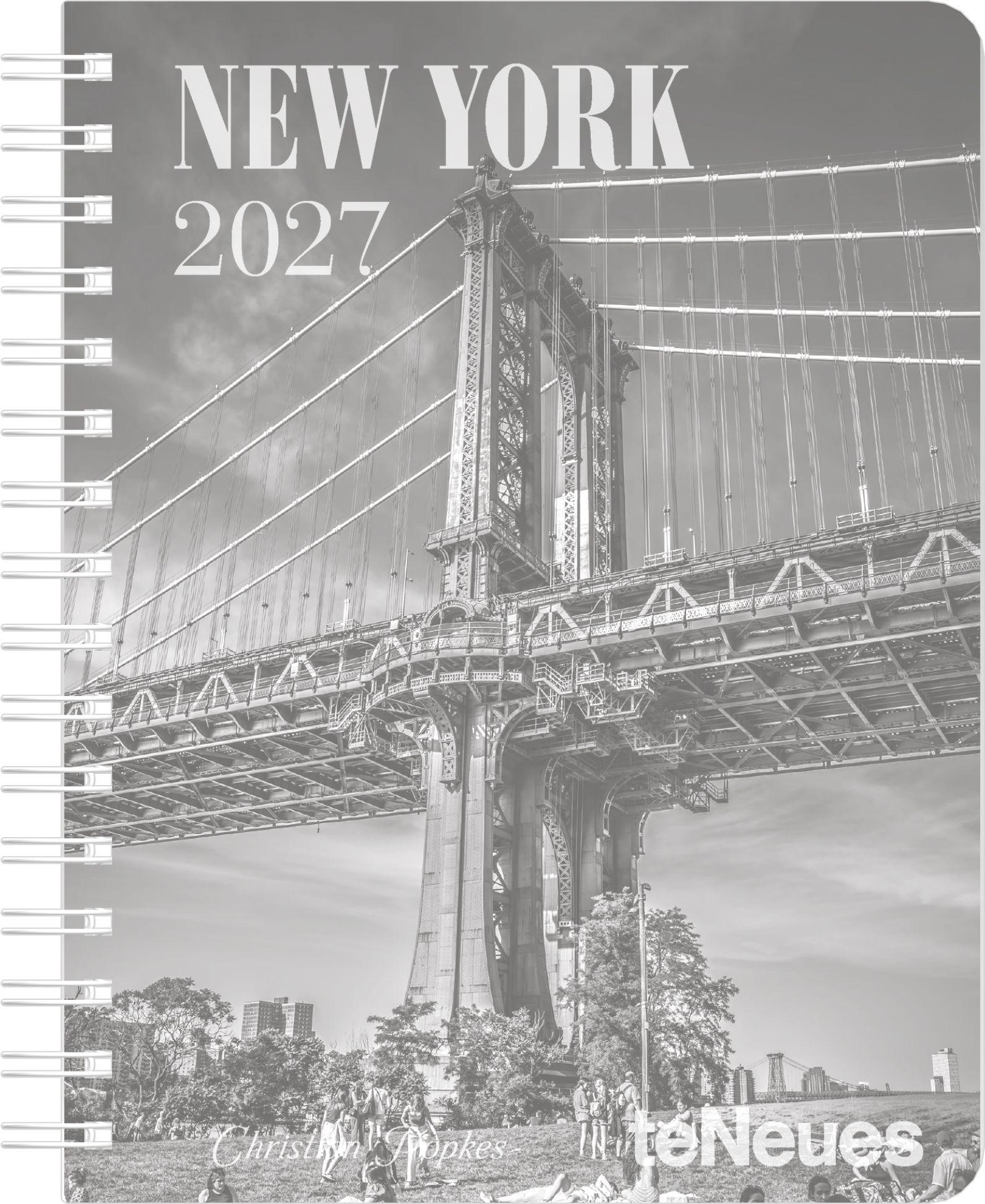 Vorderes Coverbild New York Diary 2027