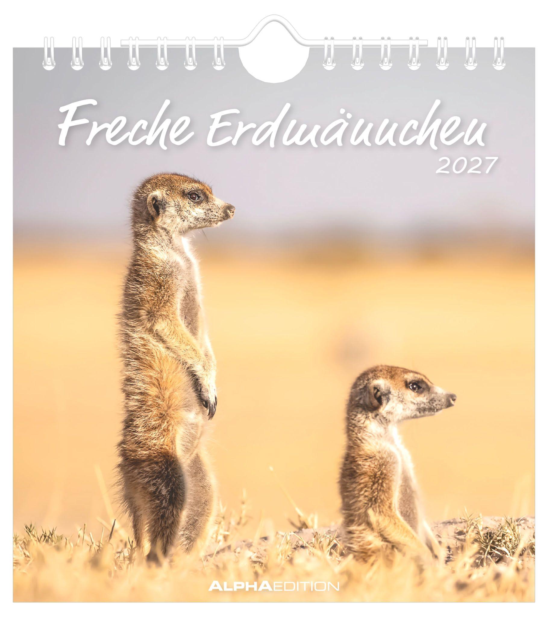 Vorderes Coverbild Freche Erdmännchen 2027