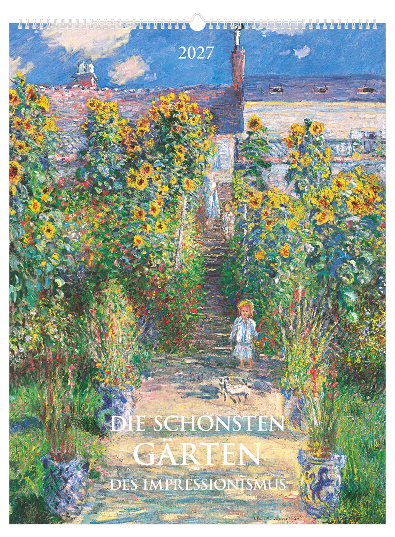 Vorderes Coverbild Die schönsten Gärten des Impressionismus 2027