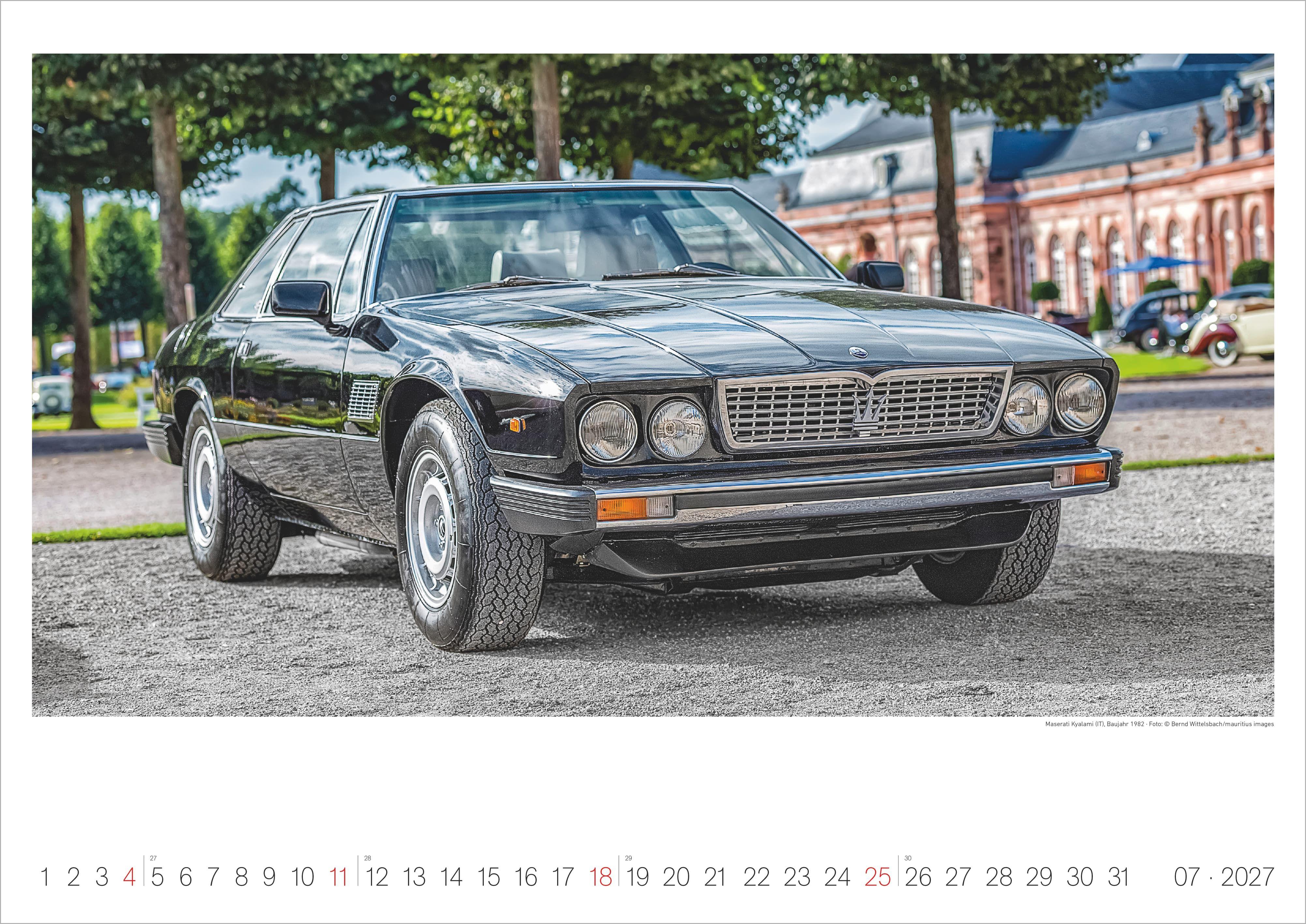 Beispielinhalt (Bild) Legendäre Klassiker - Ikonen auf Rädern 2027