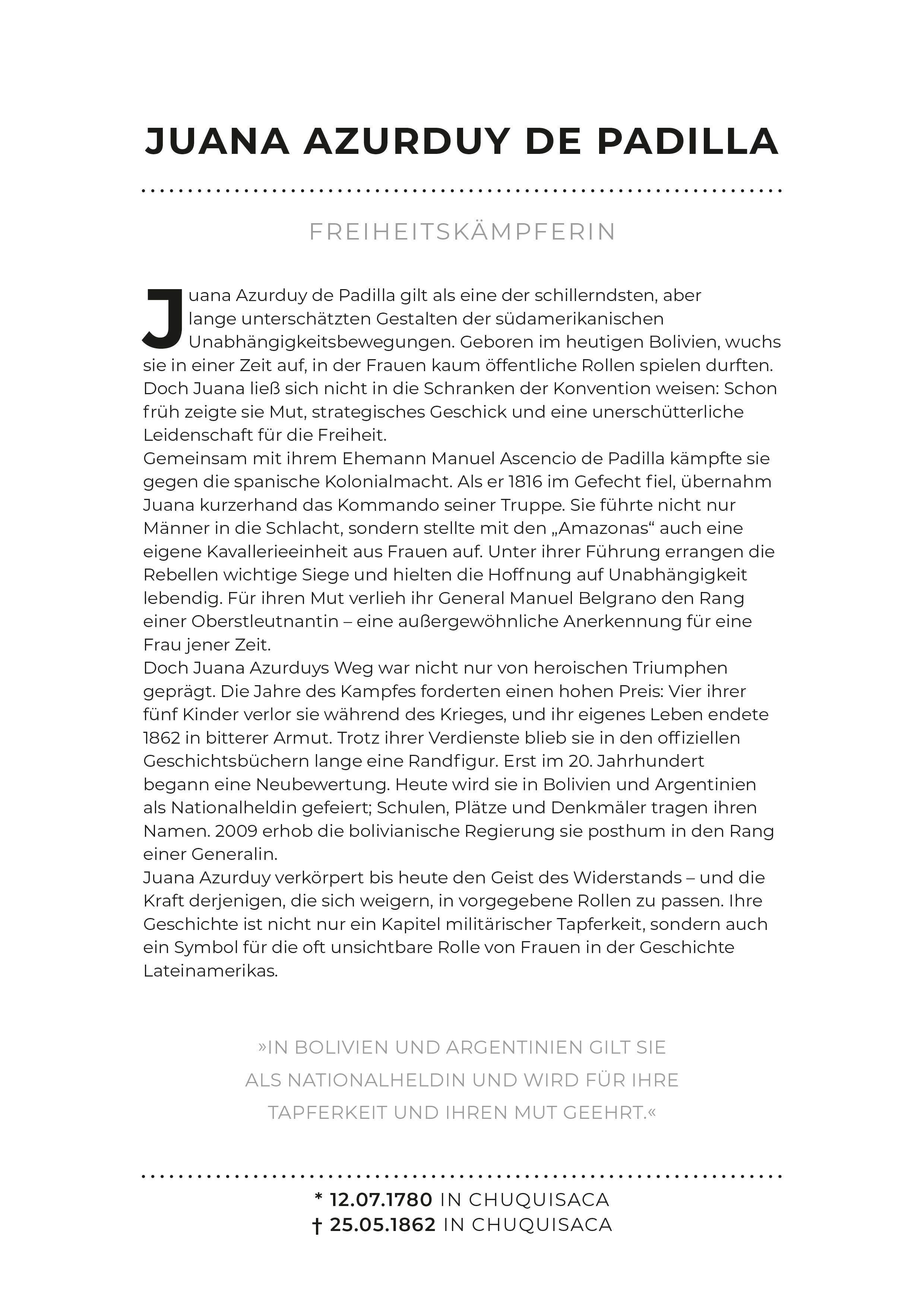 Beispielinhalt (Bild) Starke Frauen 2027