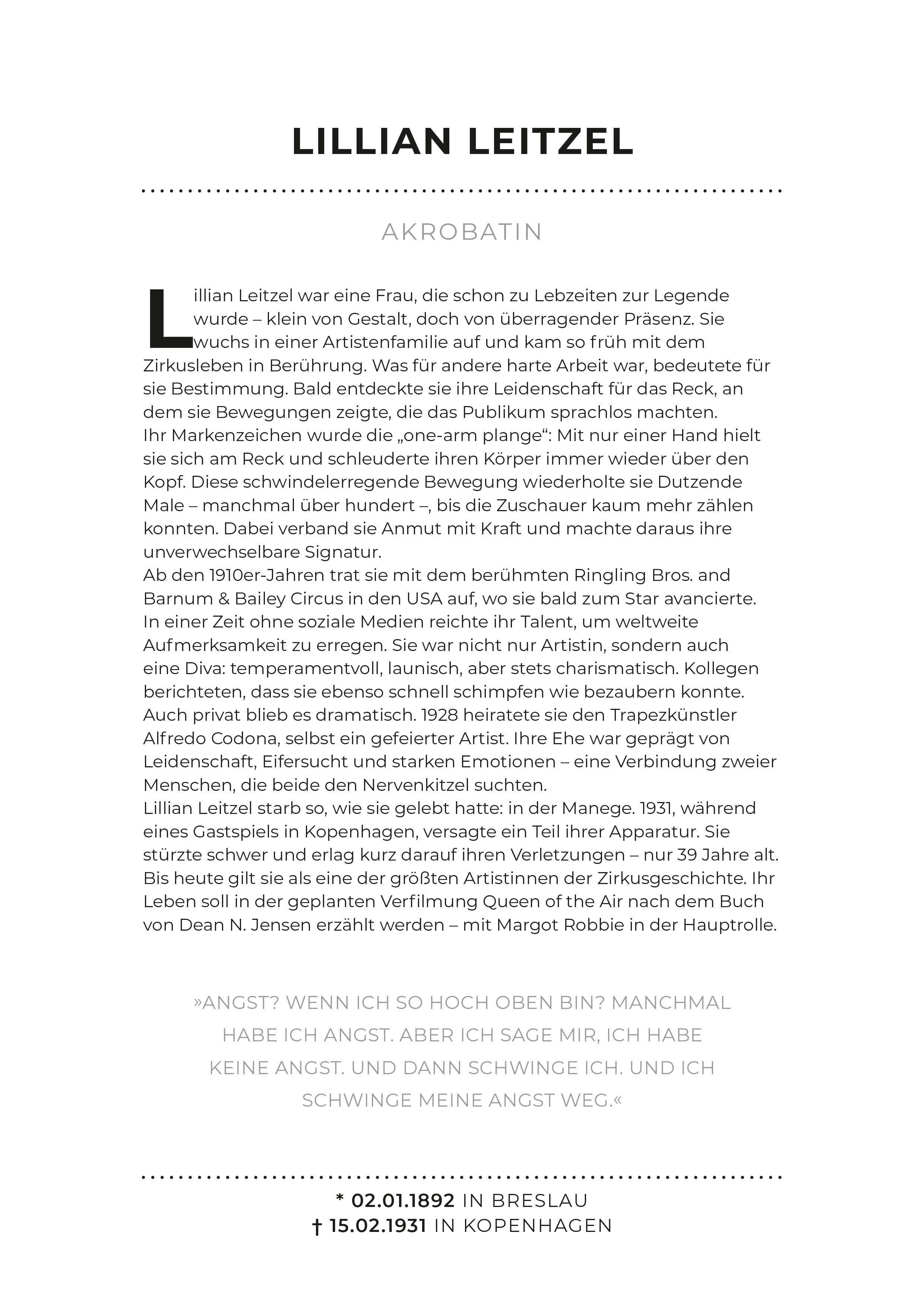 Beispielinhalt (Bild) Starke Frauen 2027