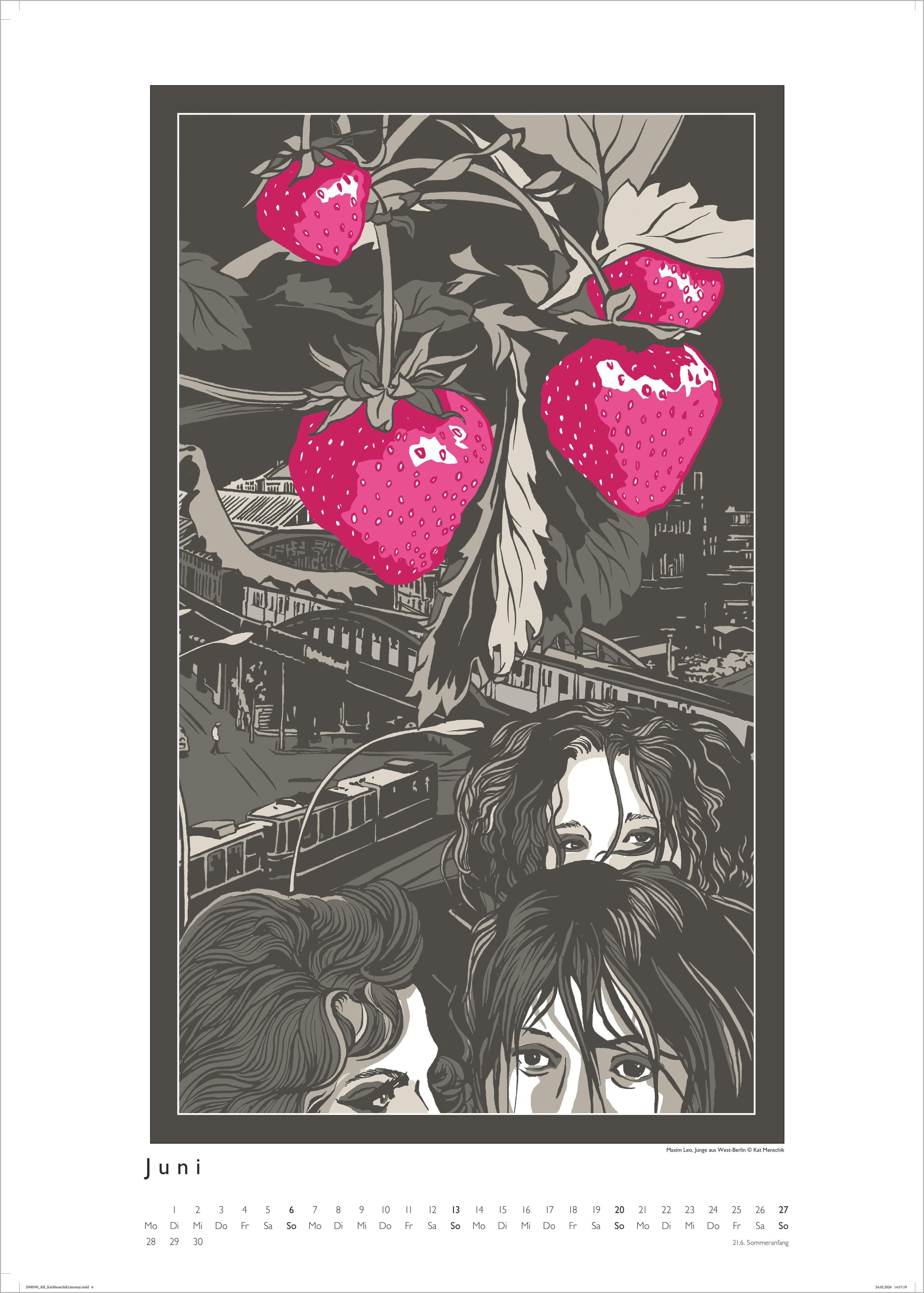 Beispielinhalt (Bild) Kat Menschik illustriert Literatur 2027