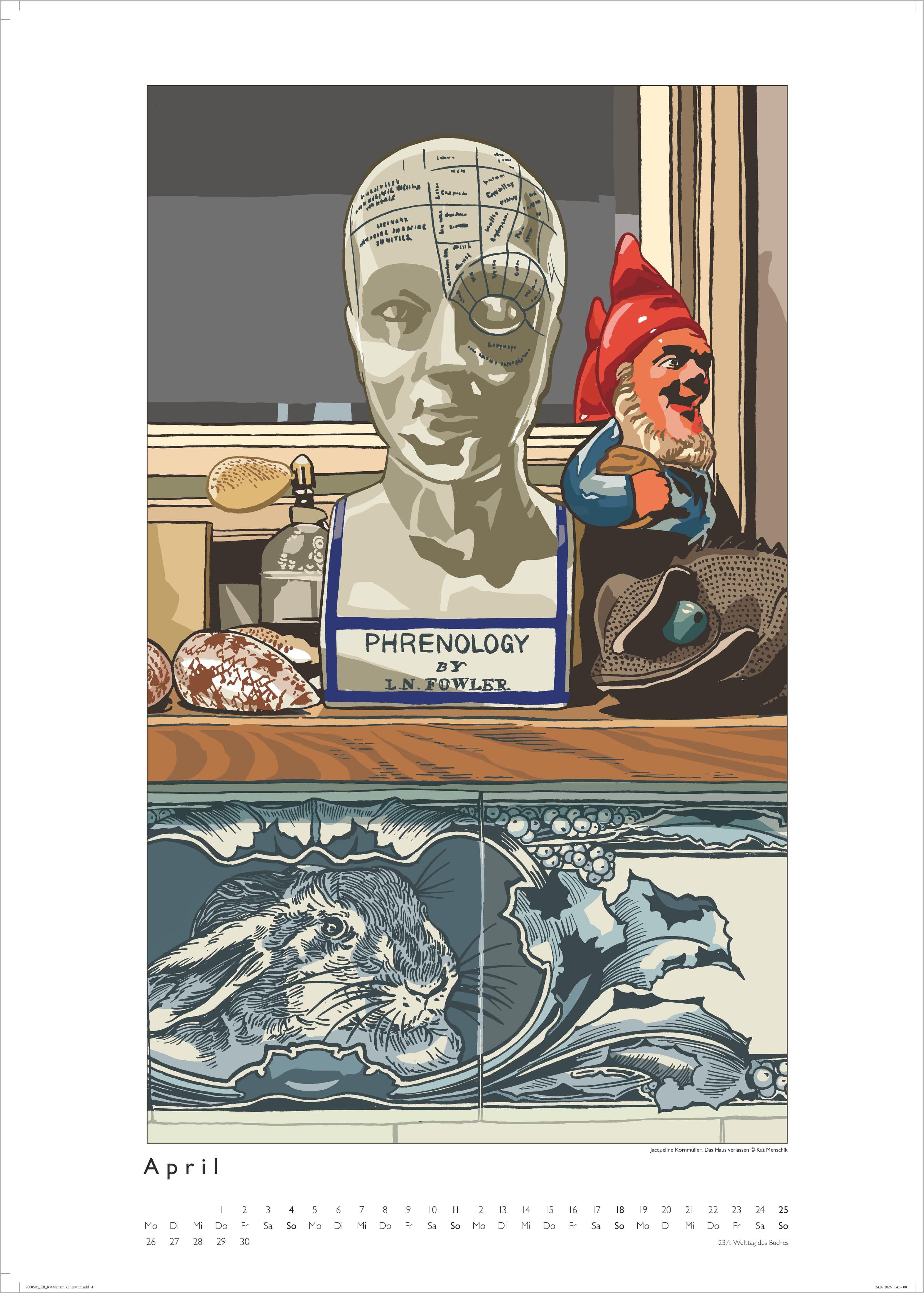 Beispielinhalt (Bild) Kat Menschik illustriert Literatur 2027