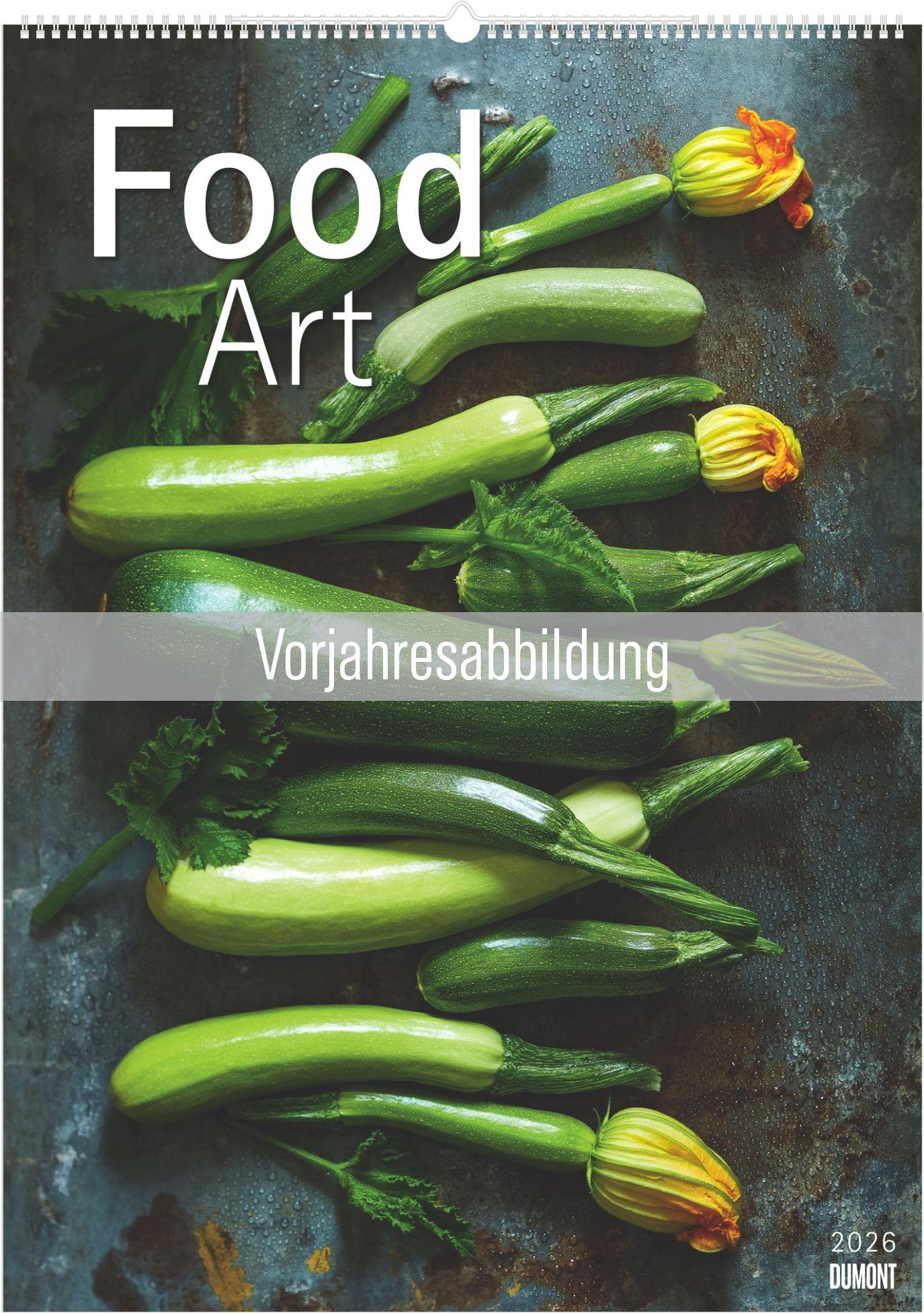 Vorderes Coverbild Food Art 2027