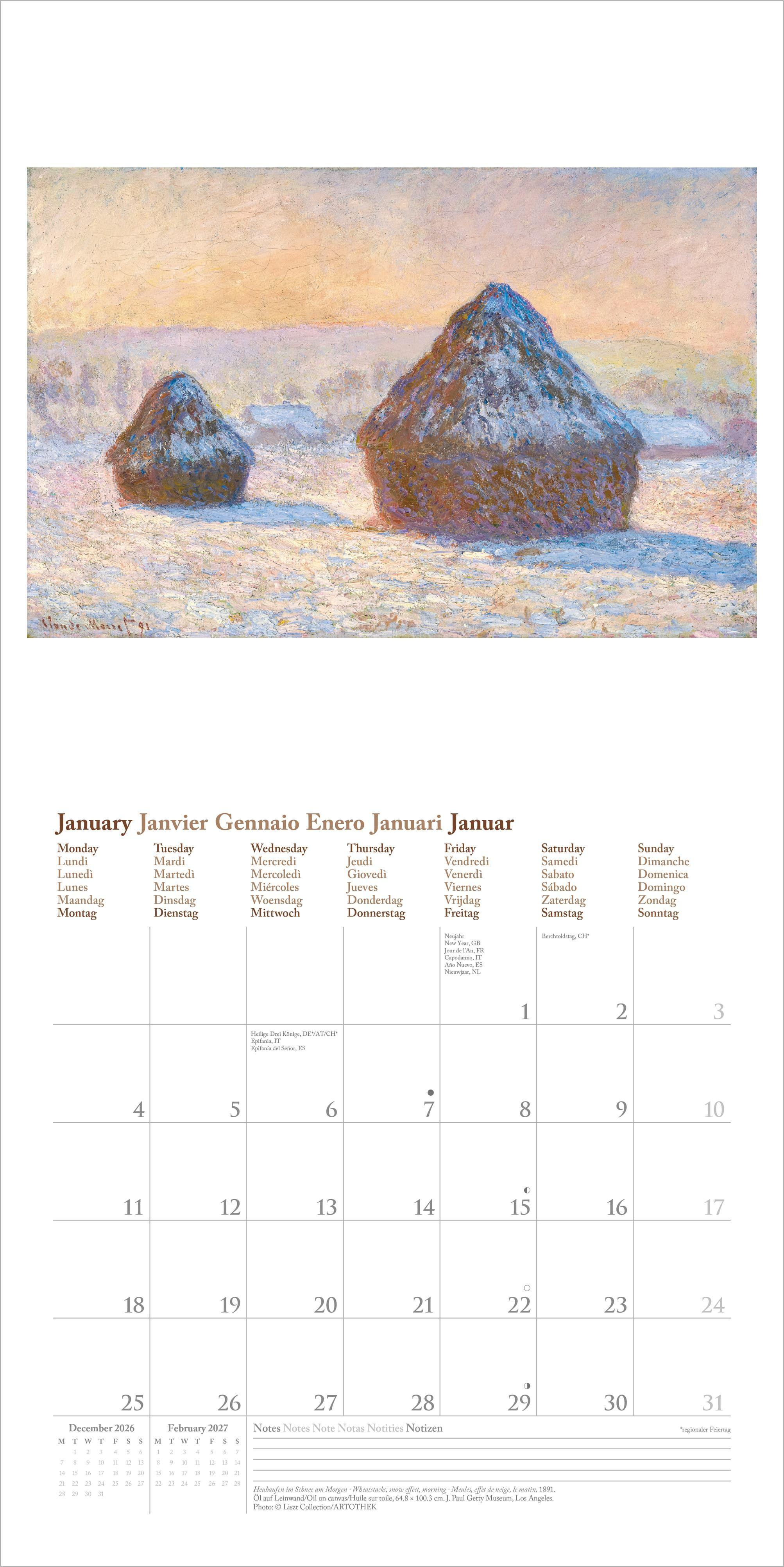 Beispielinhalt (Bild) Claude Monet 2027