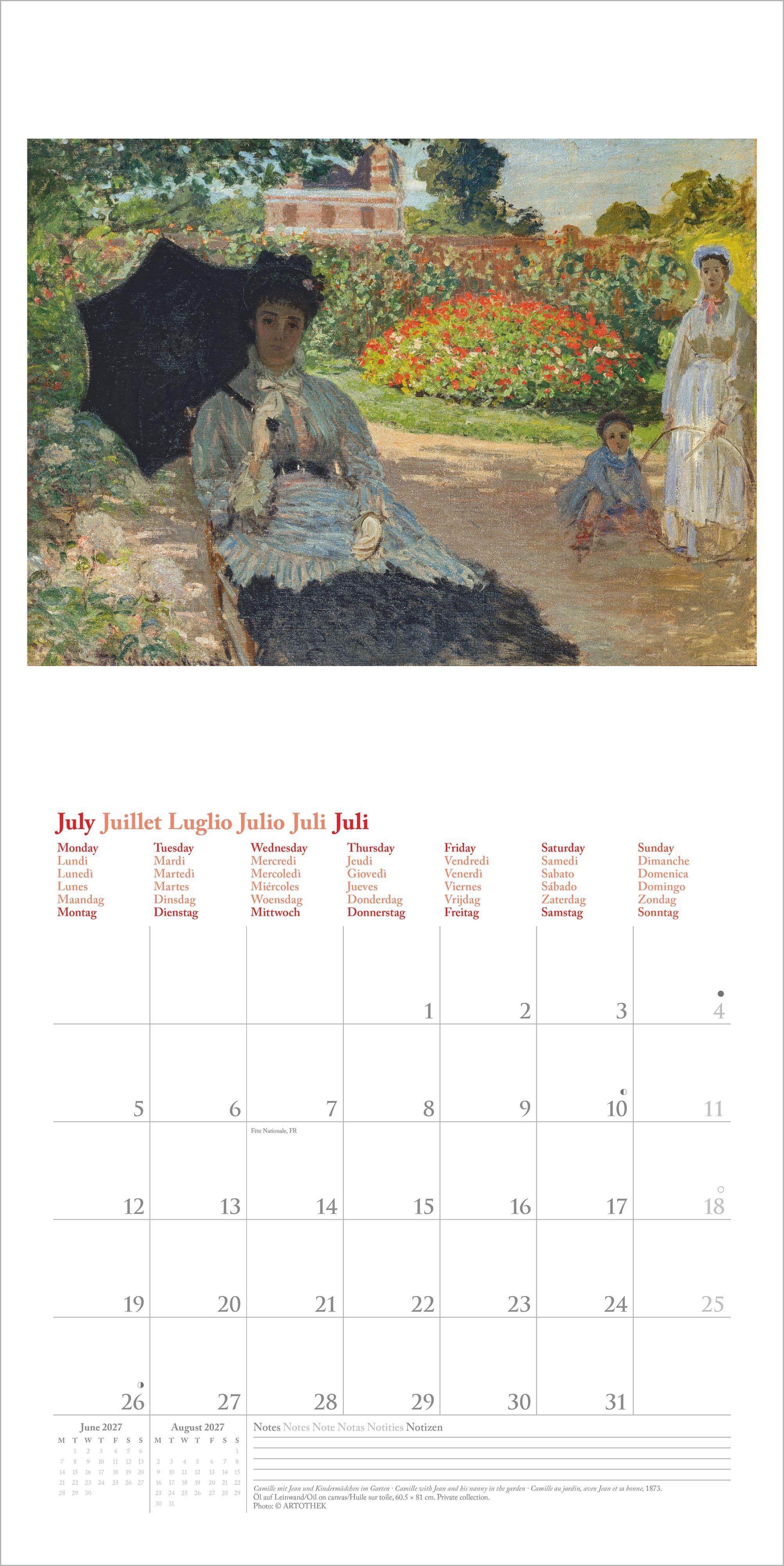 Beispielinhalt (Bild) Claude Monet 2027