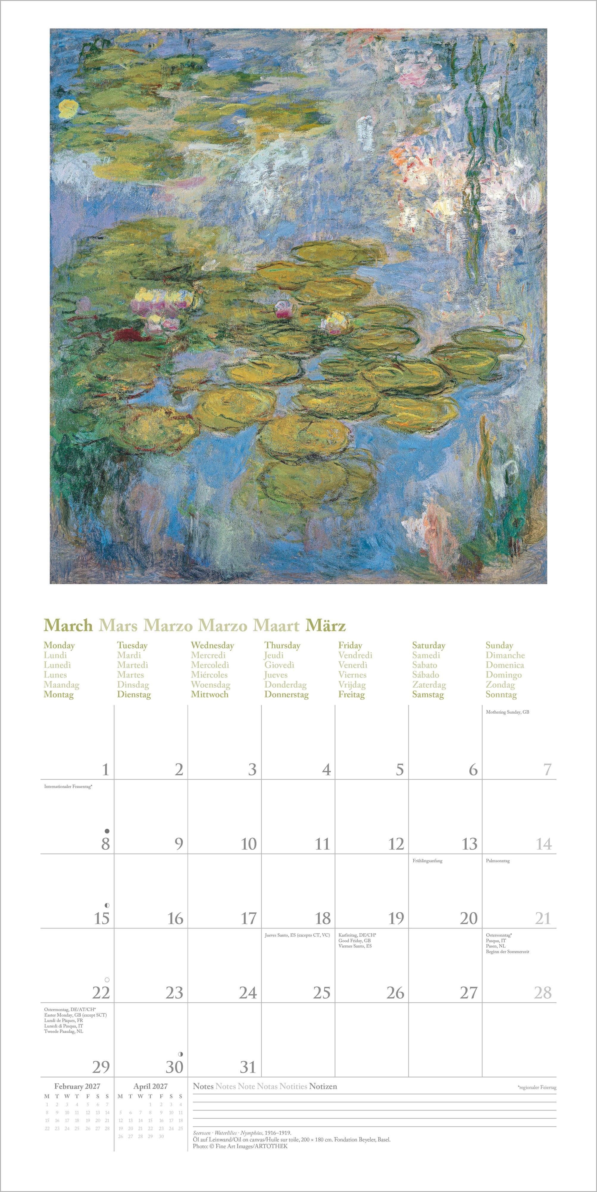 Beispielinhalt (Bild) Claude Monet 2027