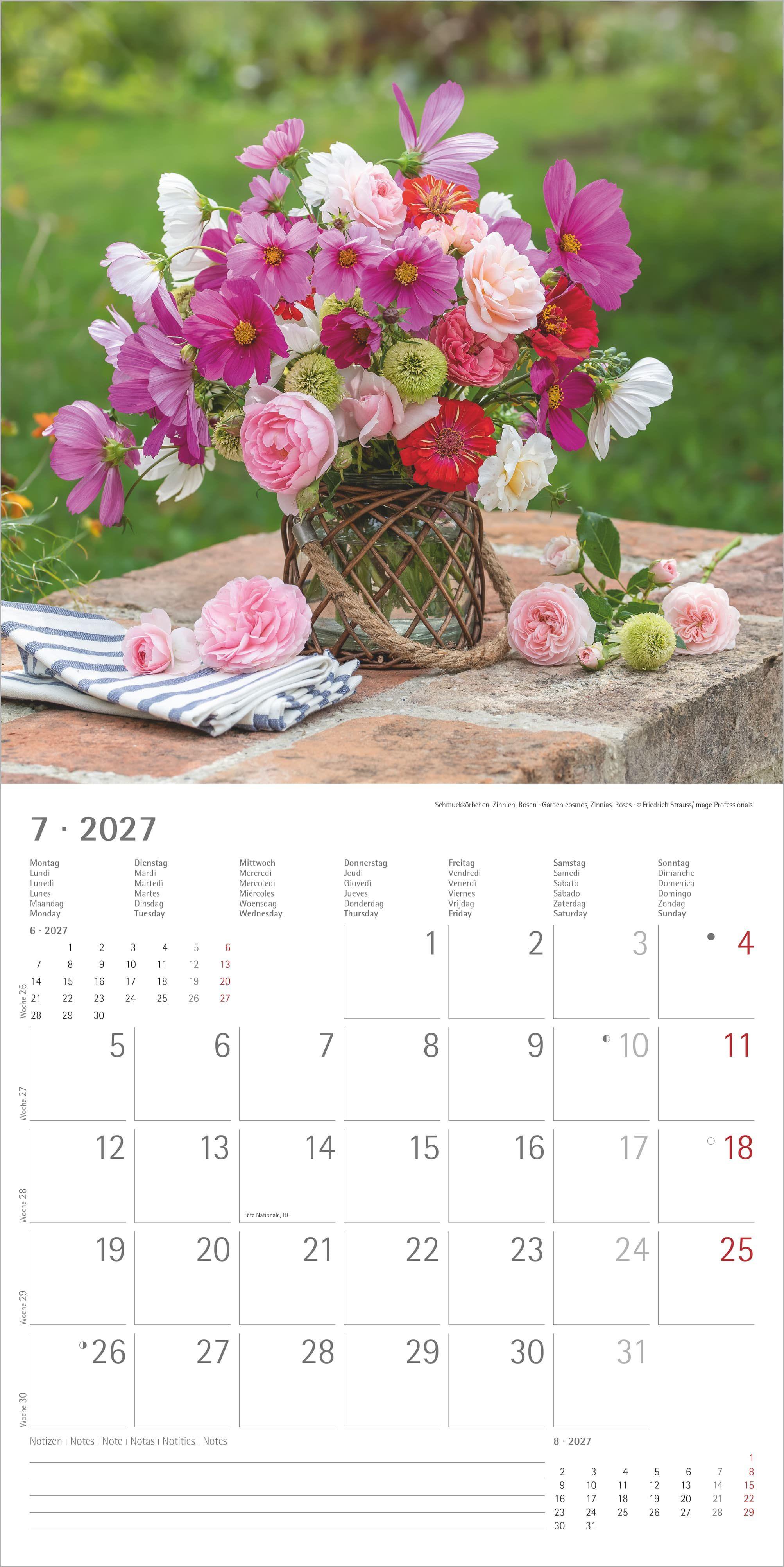 Beispielinhalt (Bild) Blumenträume 2027