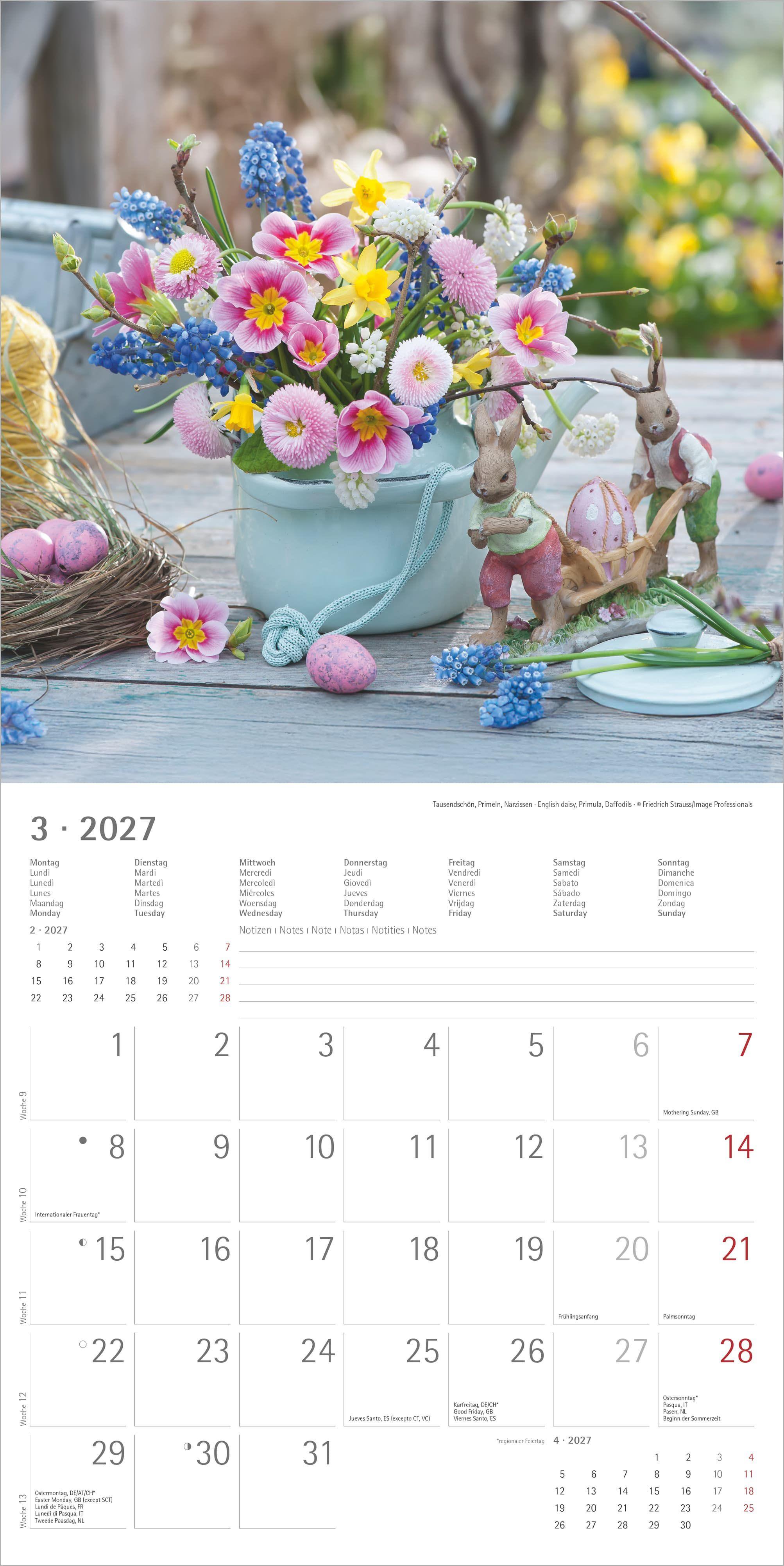 Beispielinhalt (Bild) Blumenträume 2027