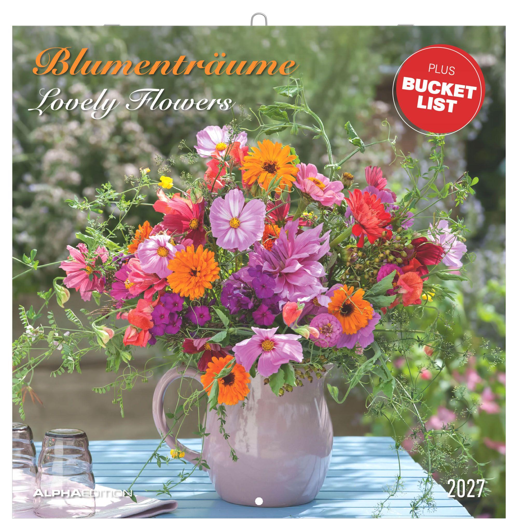 Vorderes Coverbild Blumenträume 2027