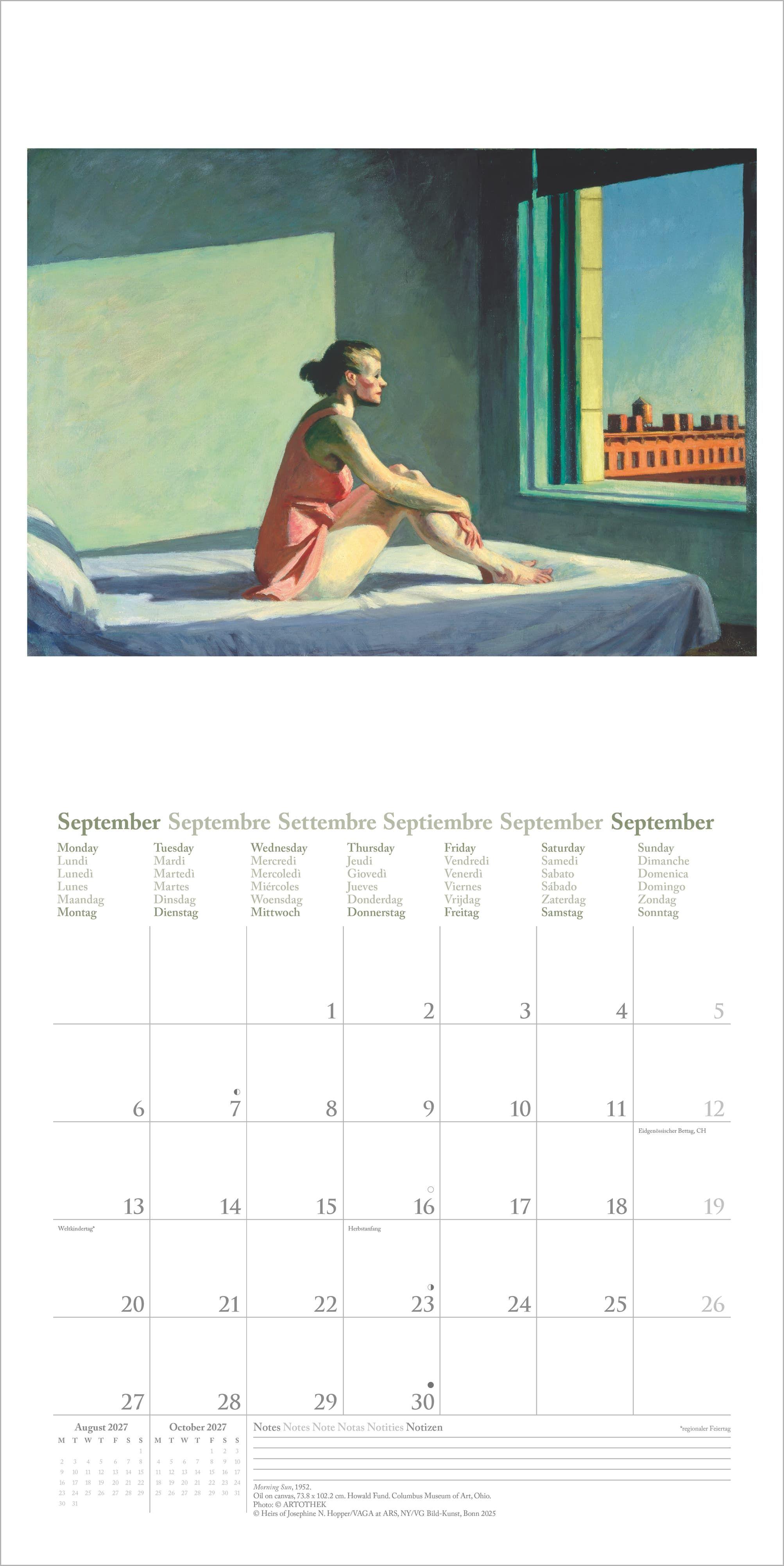 Beispielinhalt (Bild) Edward Hopper 2027