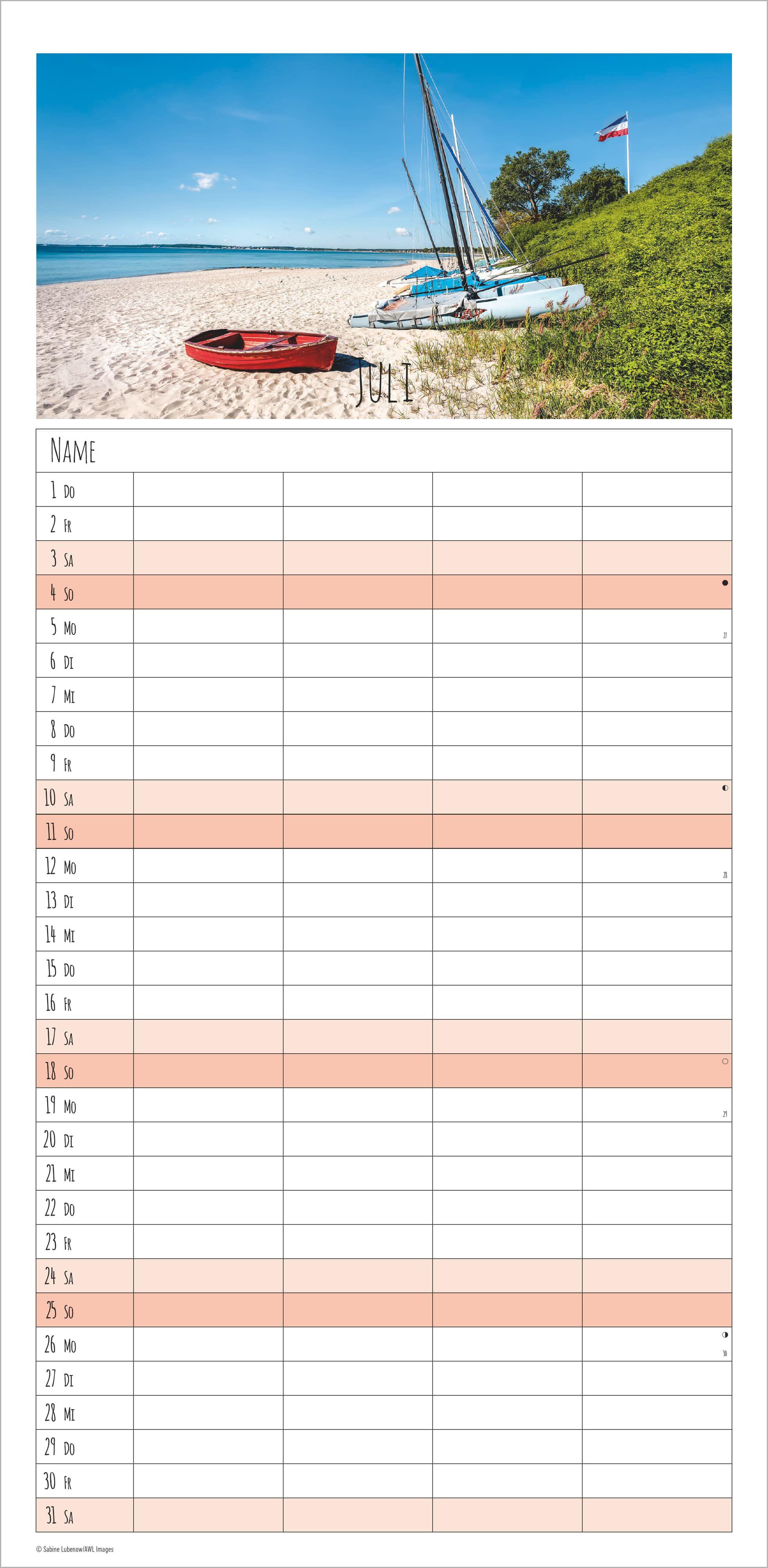 Beispielinhalt (Bild) Seeblicke  2027