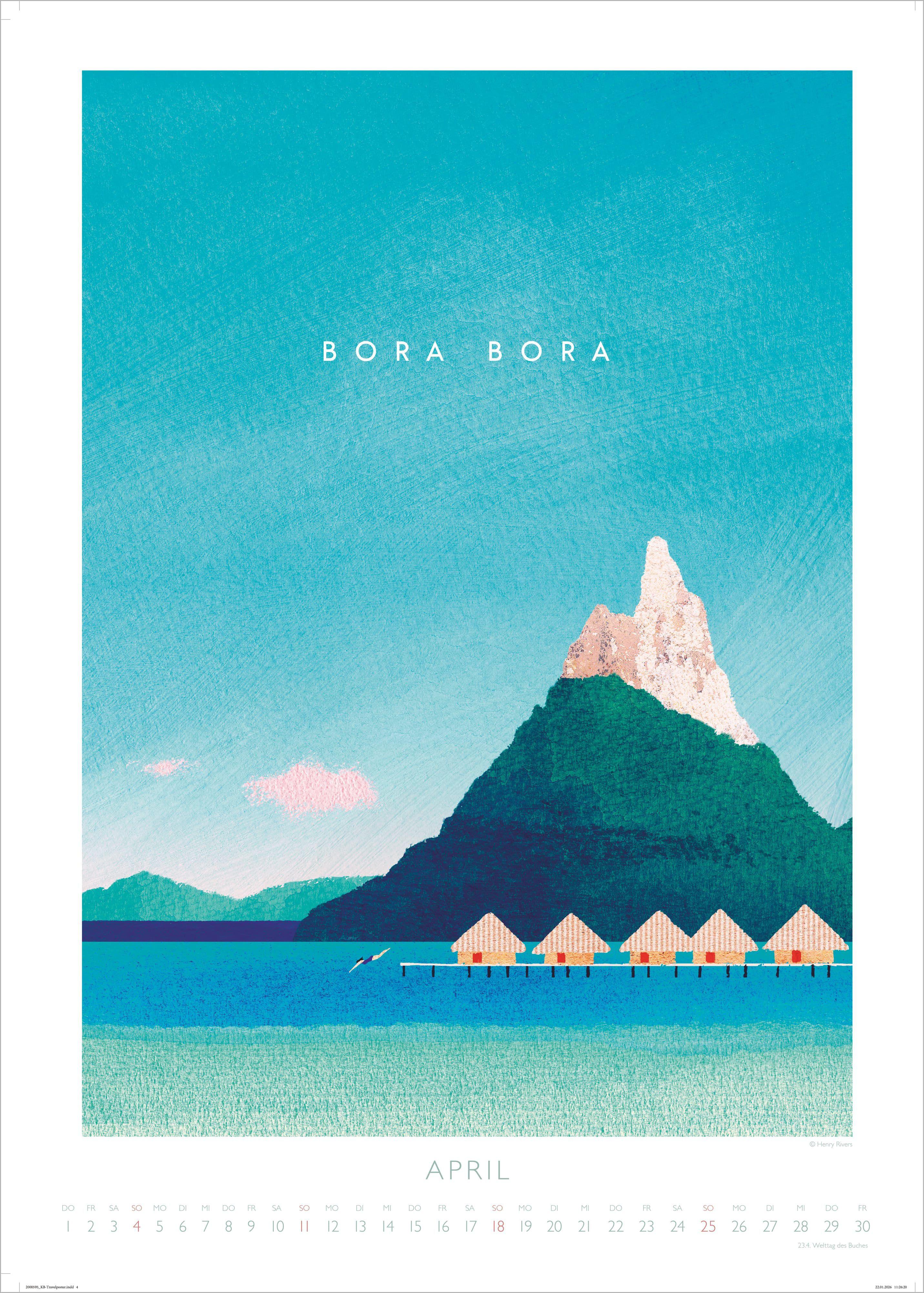 Beispielinhalt (Bild) Rivers: Travelposter 2027