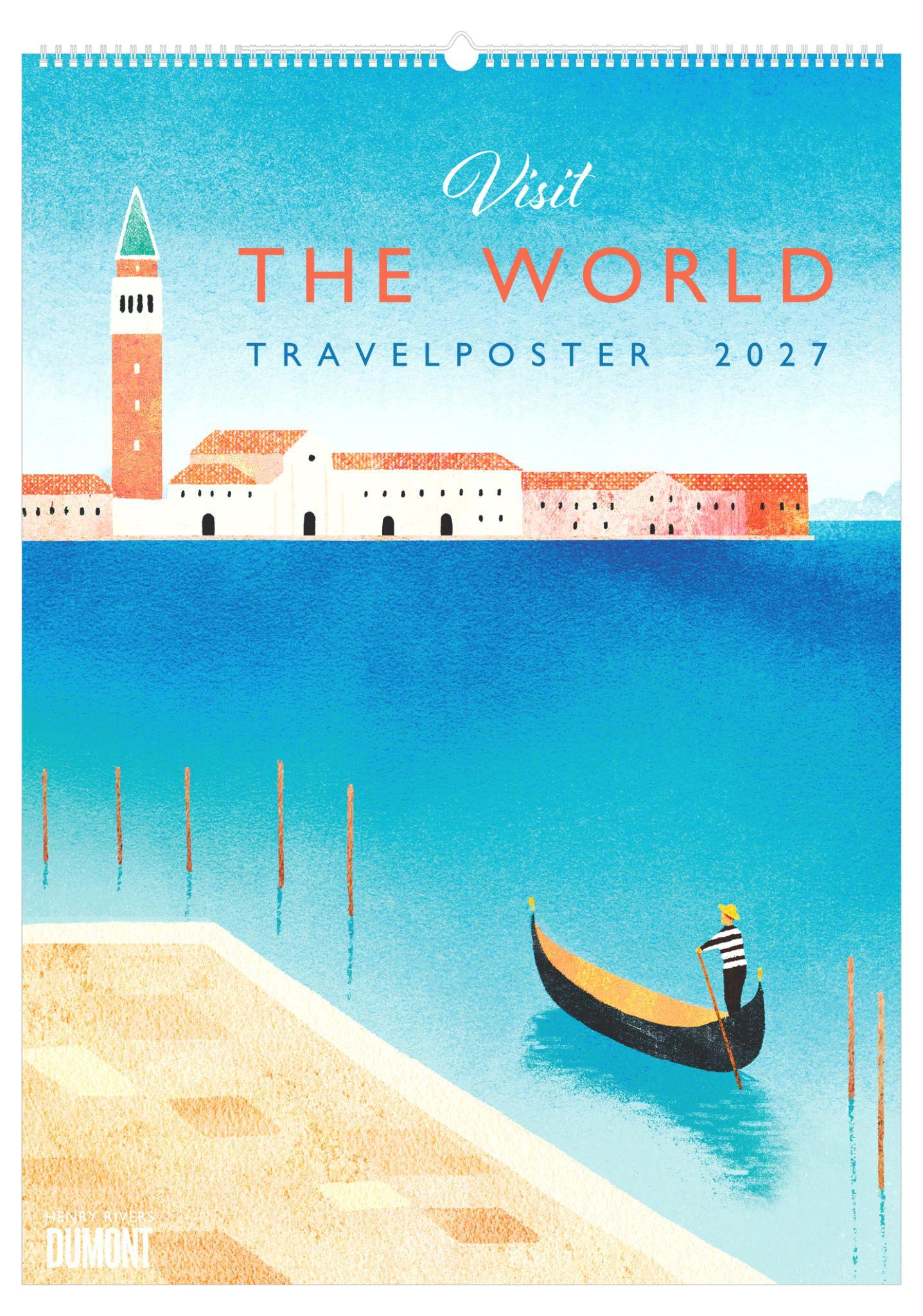 Vorderes Coverbild Rivers: Travelposter 2027