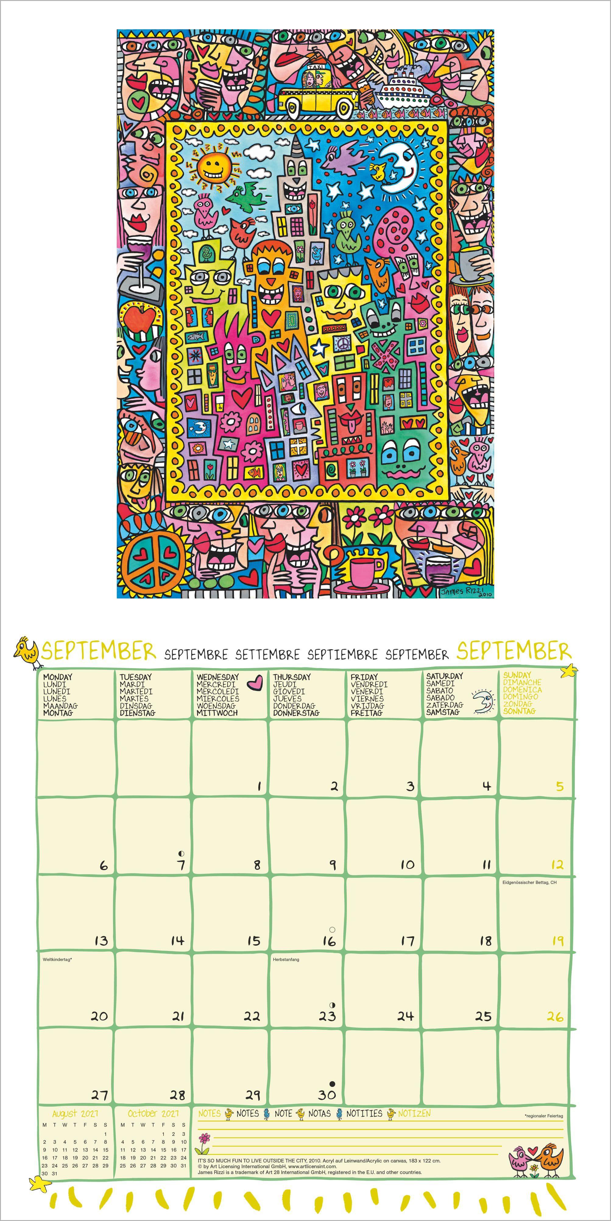 Beispielinhalt (Bild) James Rizzi 2027