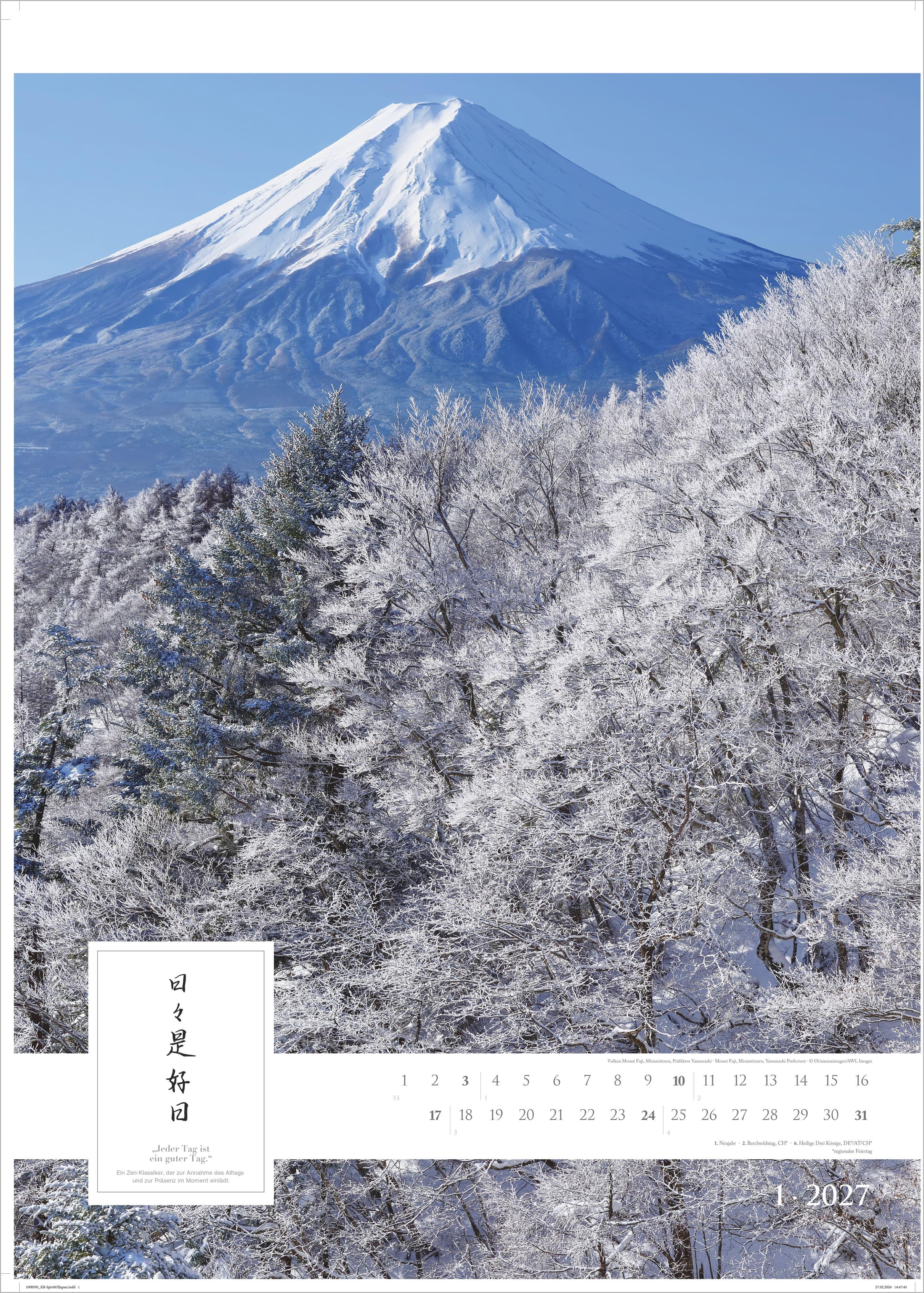 Beispielinhalt (Bild) Spirit of Japan 2027