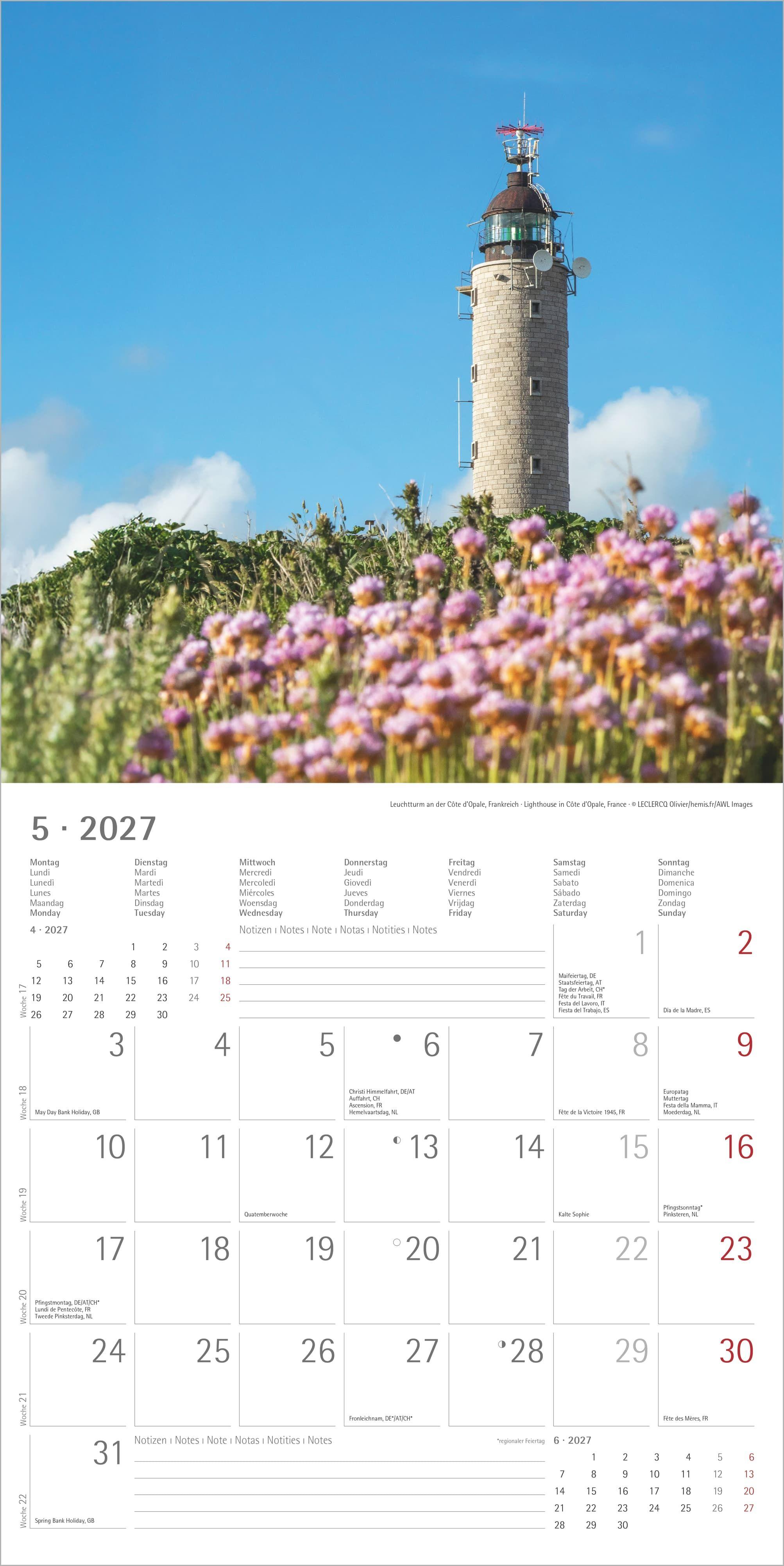 Beispielinhalt (Bild) Leuchttürme 2027