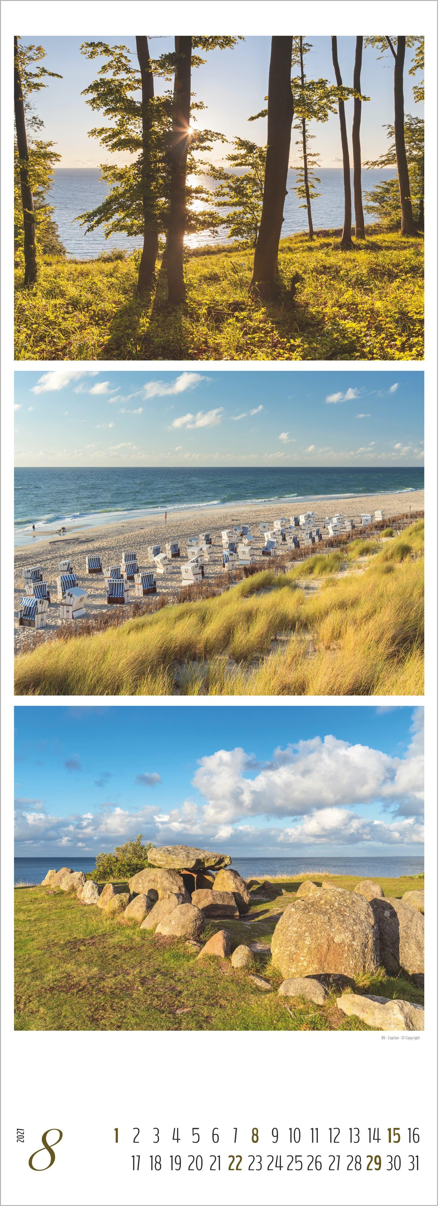Beispielinhalt (Bild) Strand & Meer Triplets 2027