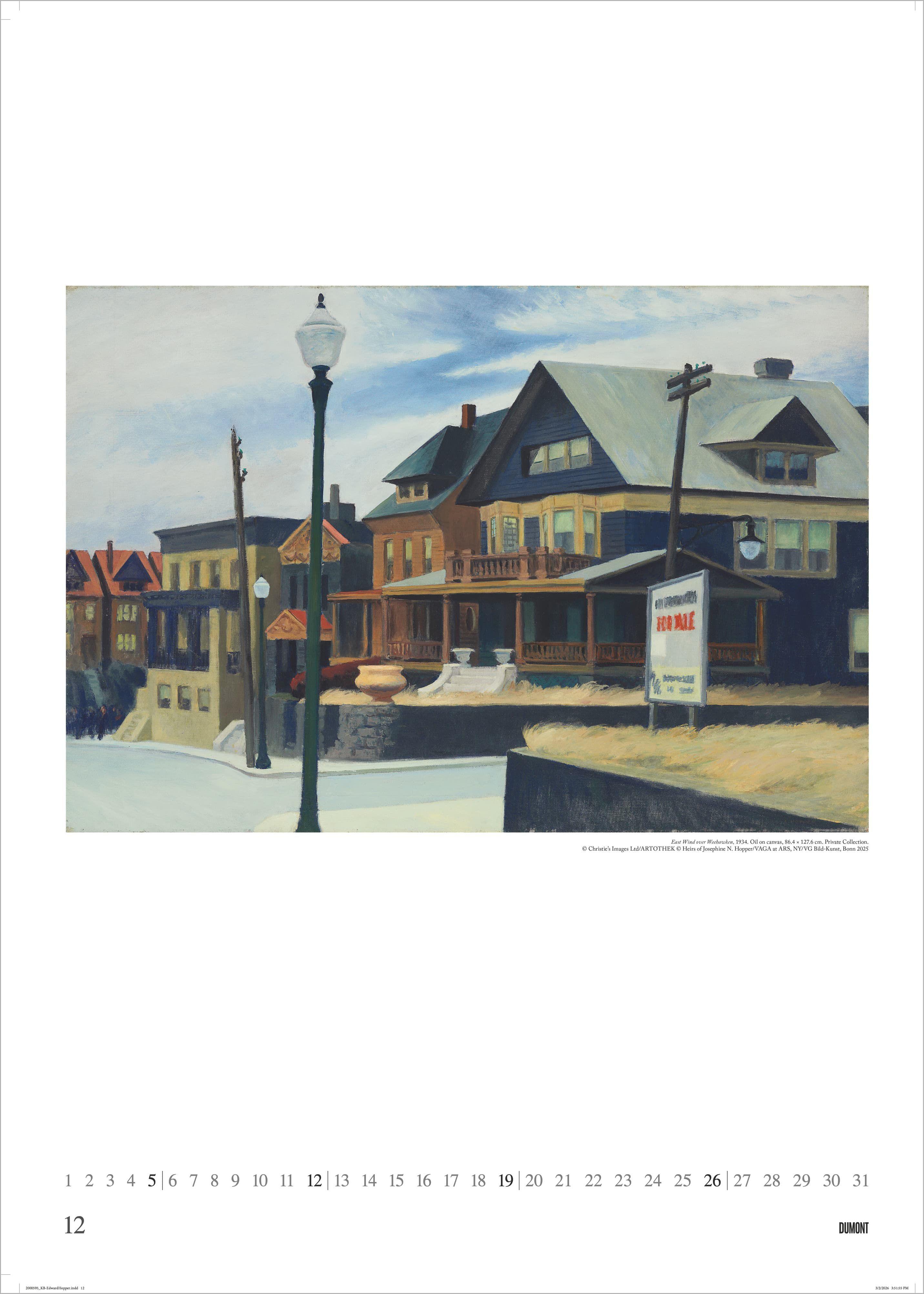 Beispielinhalt (Bild) Edward Hopper 2027