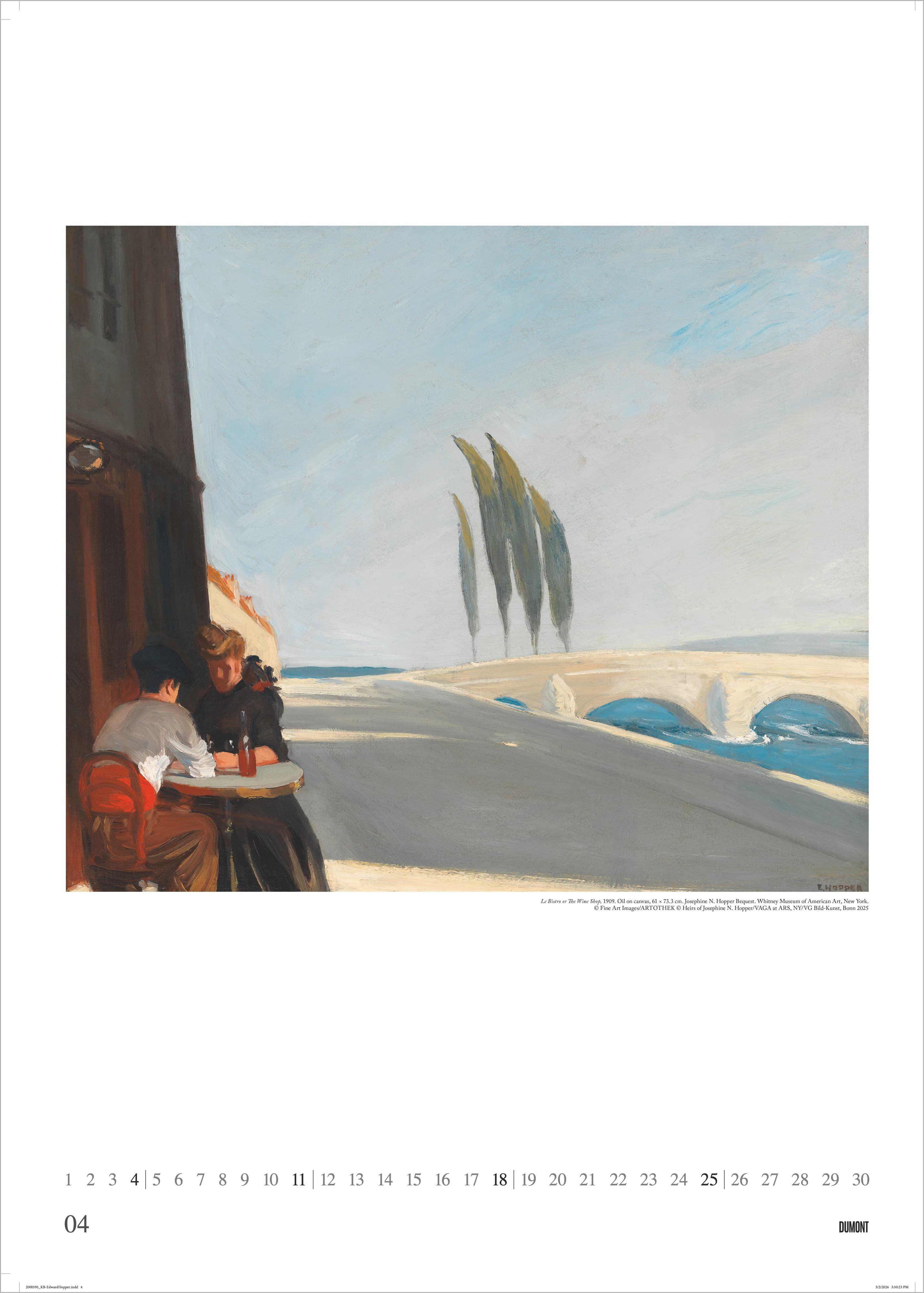 Beispielinhalt (Bild) Edward Hopper 2027