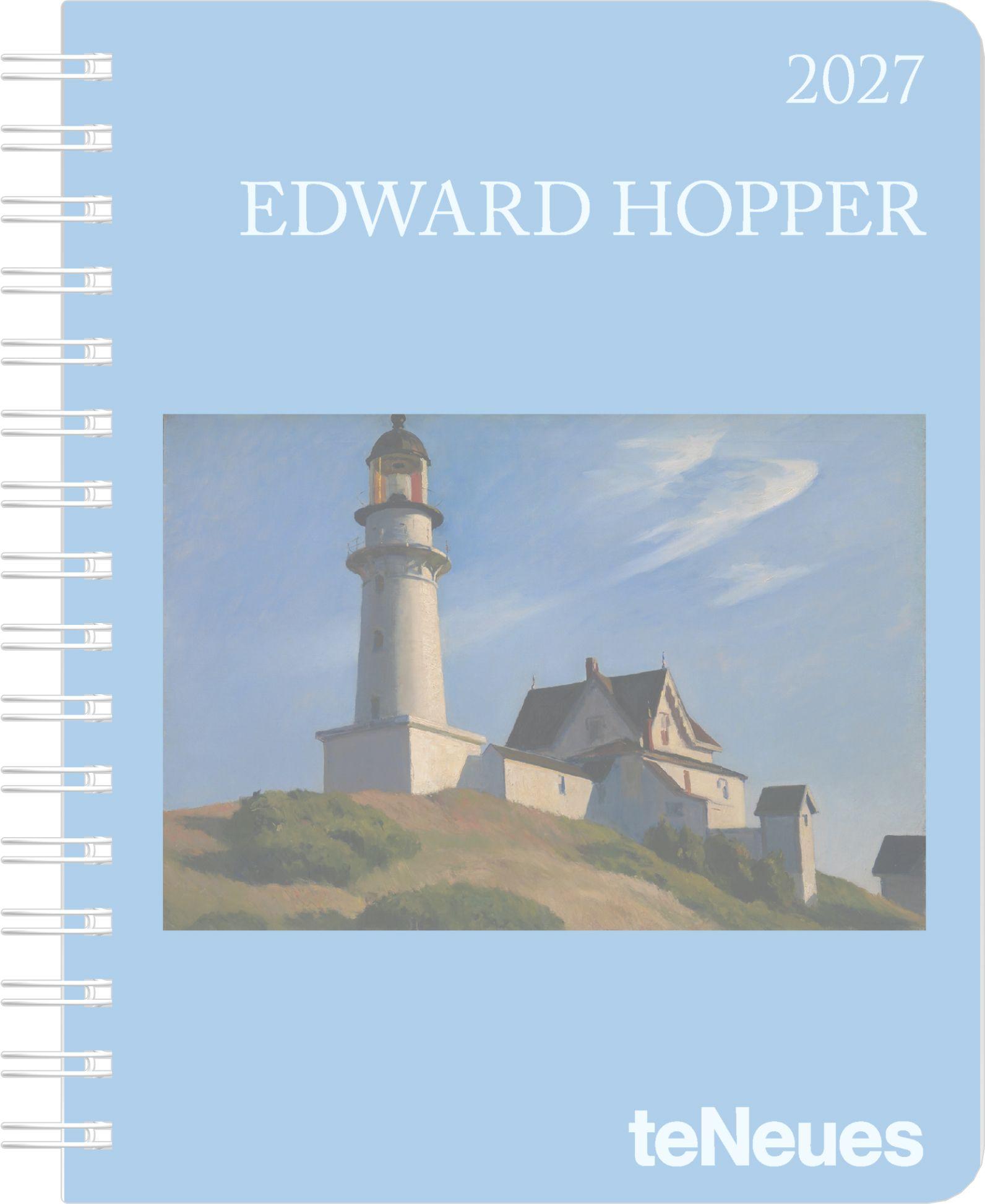 Vorderes Coverbild Edward Hopper Diary 2027