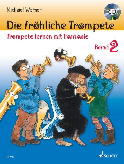 Vorderes Coverbild Die fröhliche Trompete