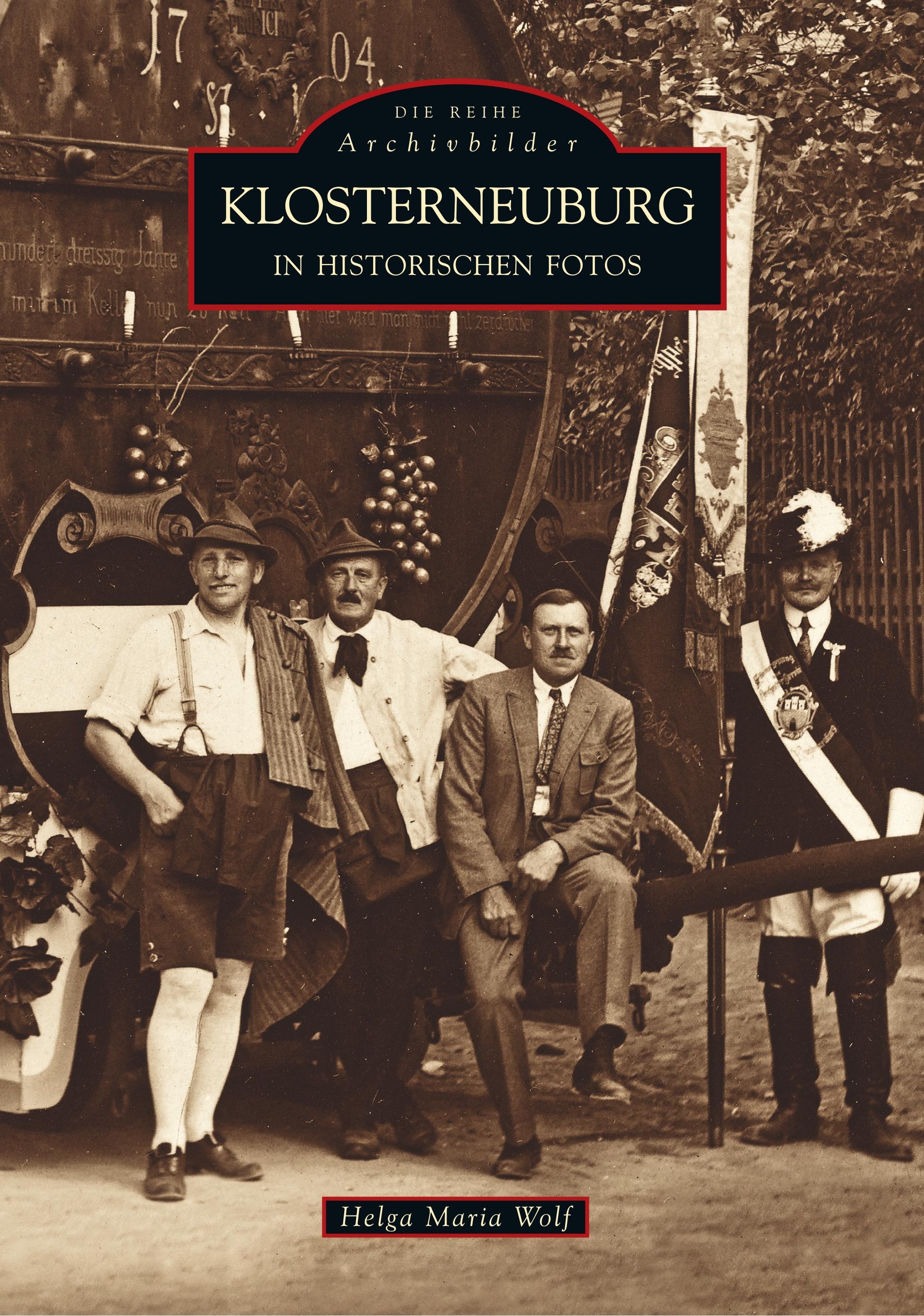 Vorderes Coverbild Klosterneuburg in historischen Fotos