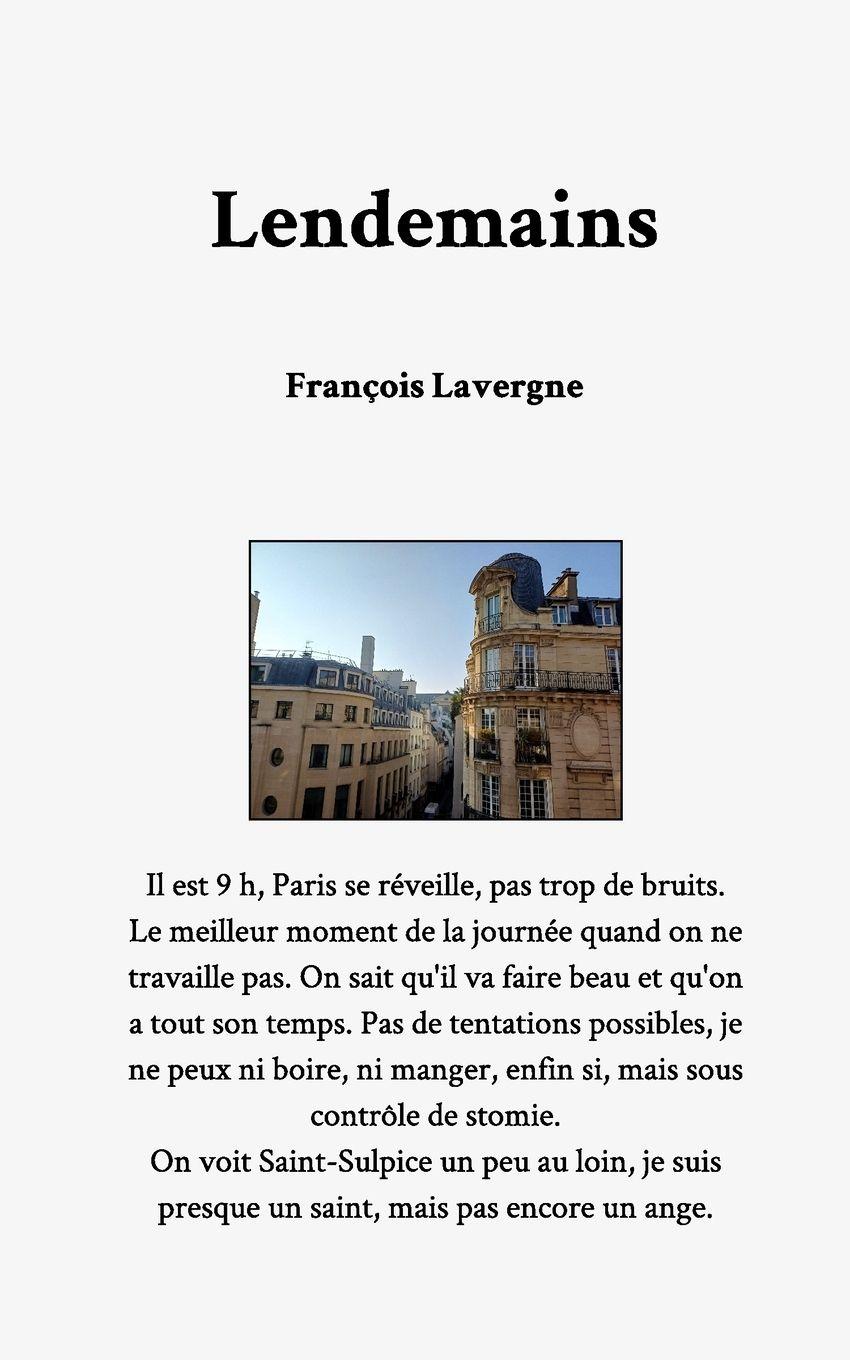 Vorderes Coverbild Lendemains